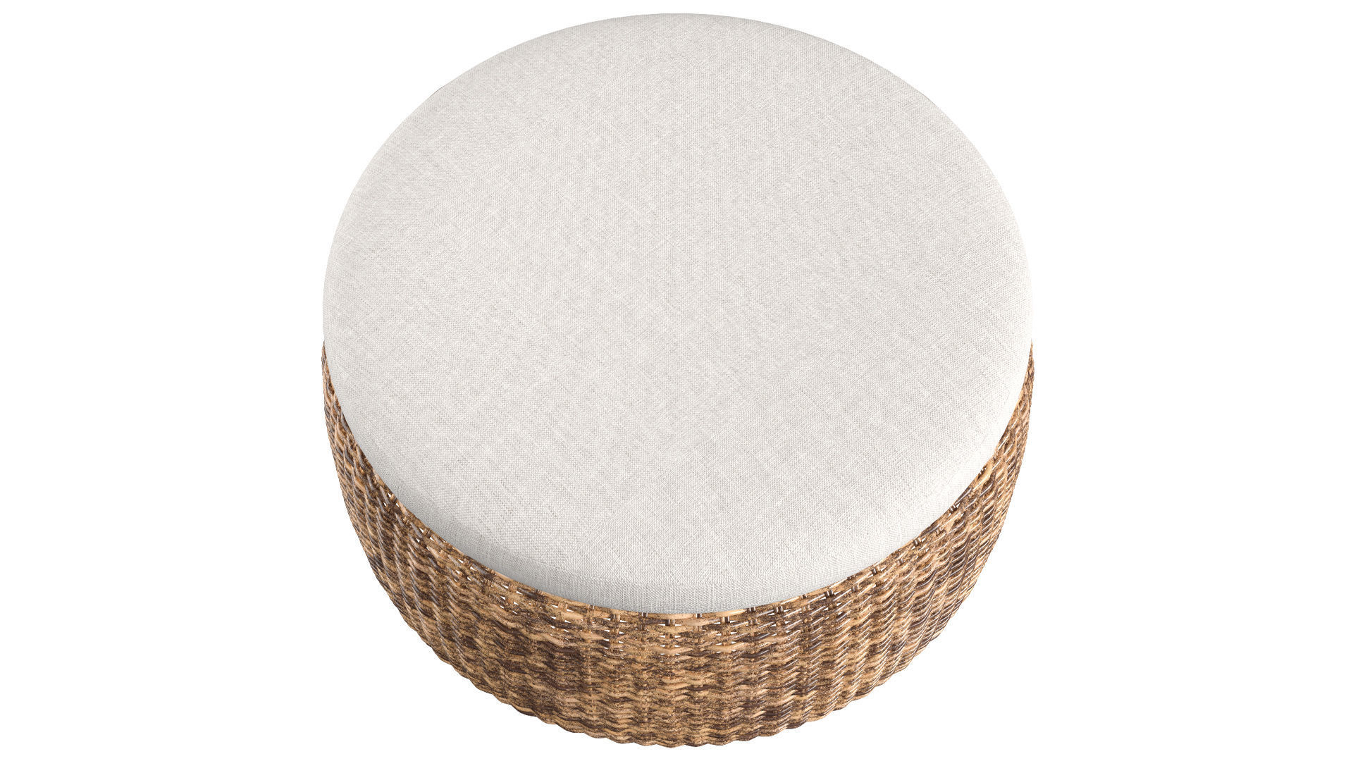Pouf de jardin Sao Paulo 3D model_2