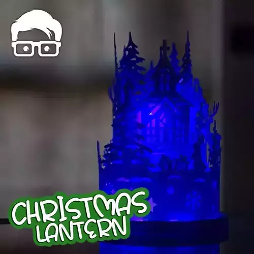 Christmas lamp by AM-MEDIA 3D print model