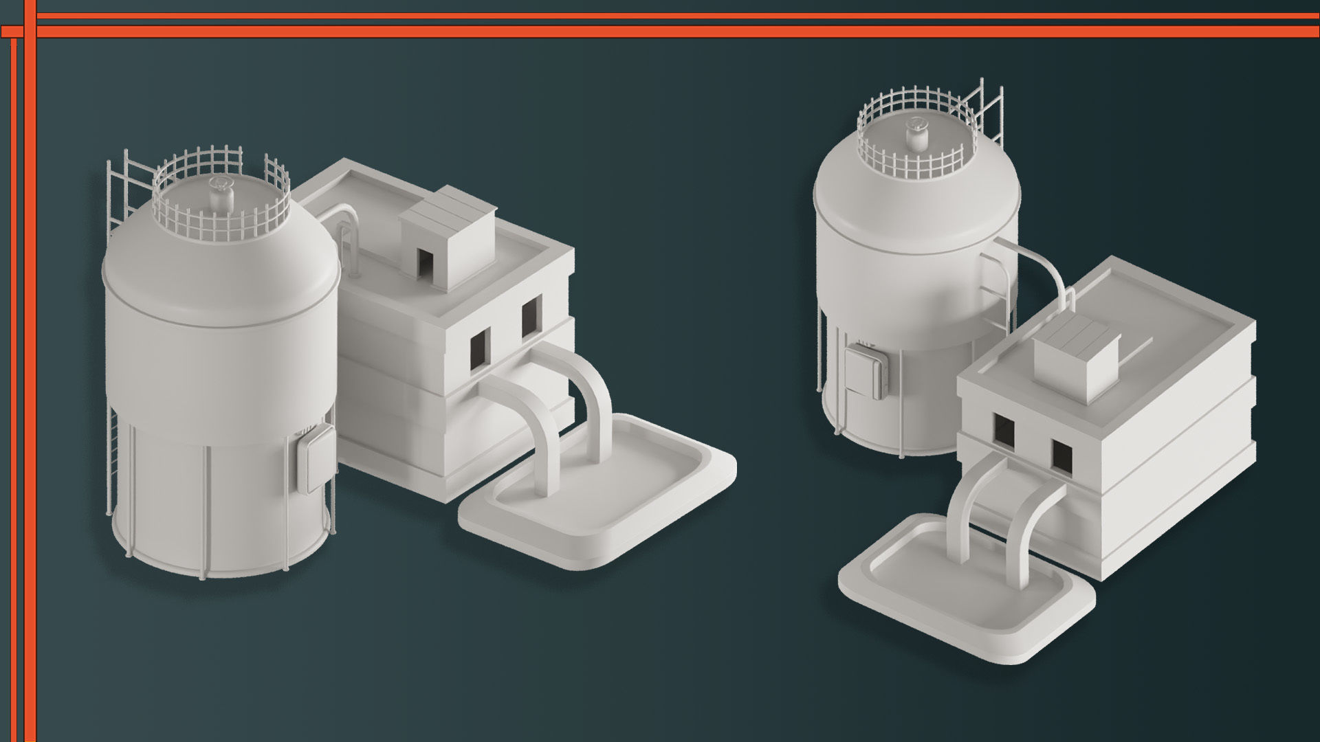 Factory Units VOL-05 3D model_6