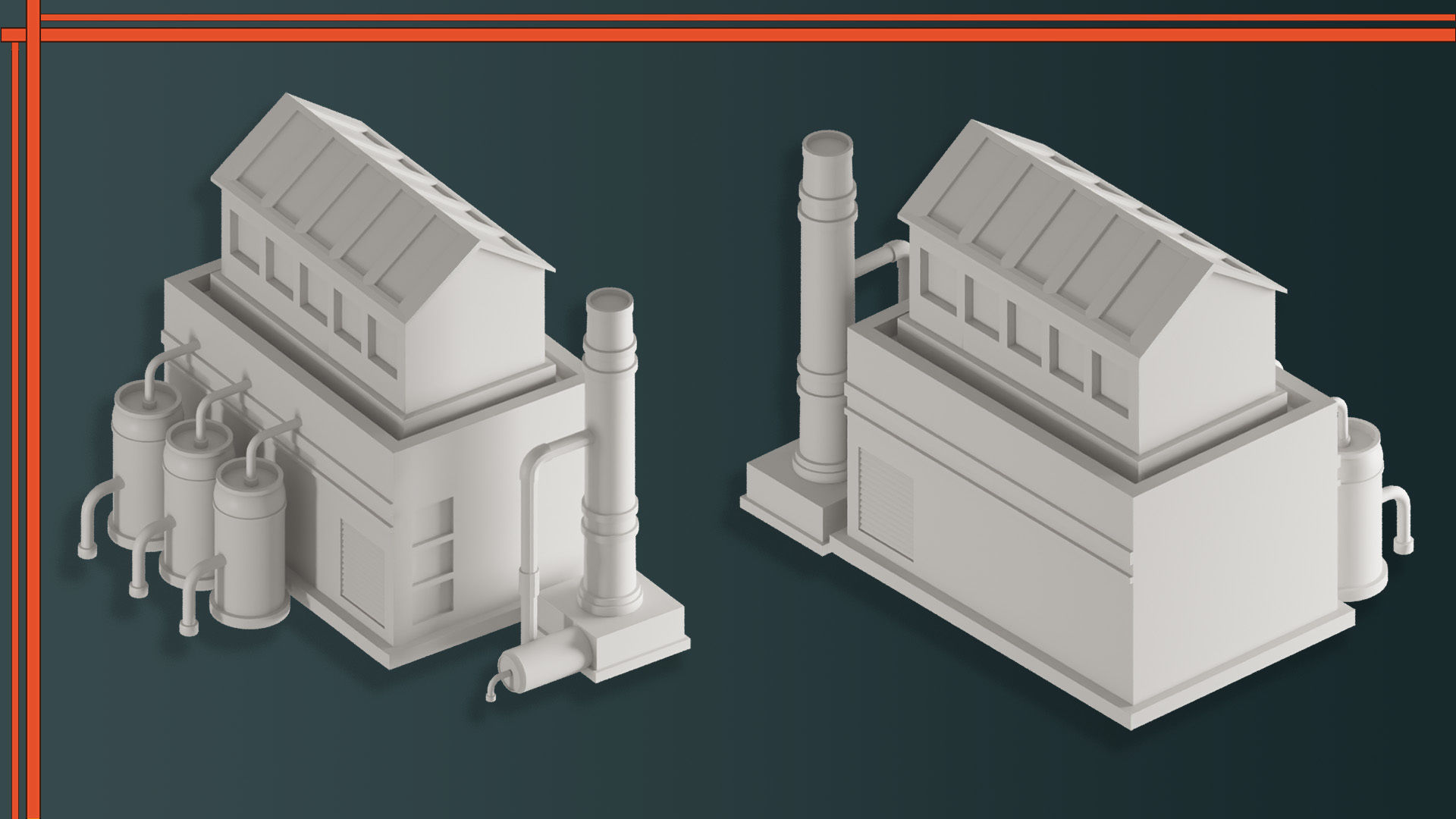 Factory Units VOL-05 3D model_3