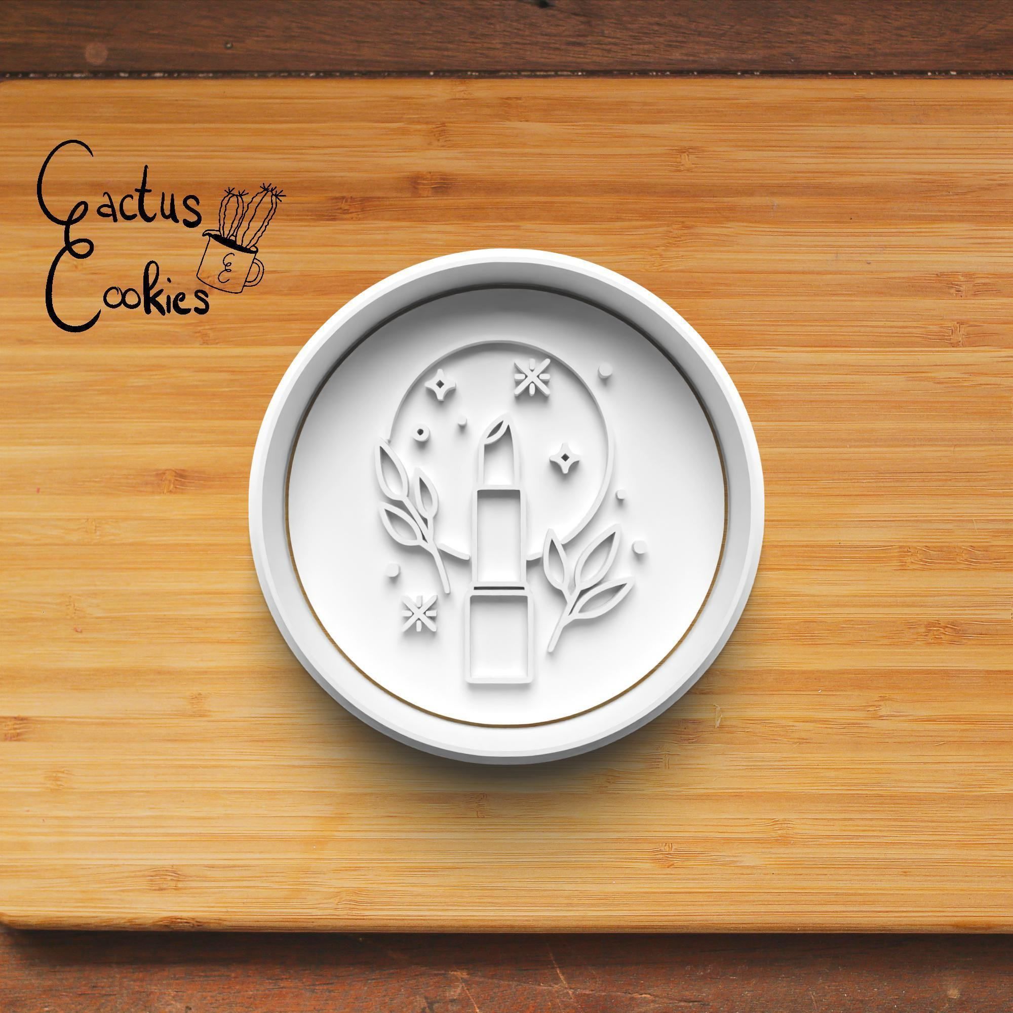 Beauty Cookie Cutter Stl File for 3d Printer 0311 3D print model_2