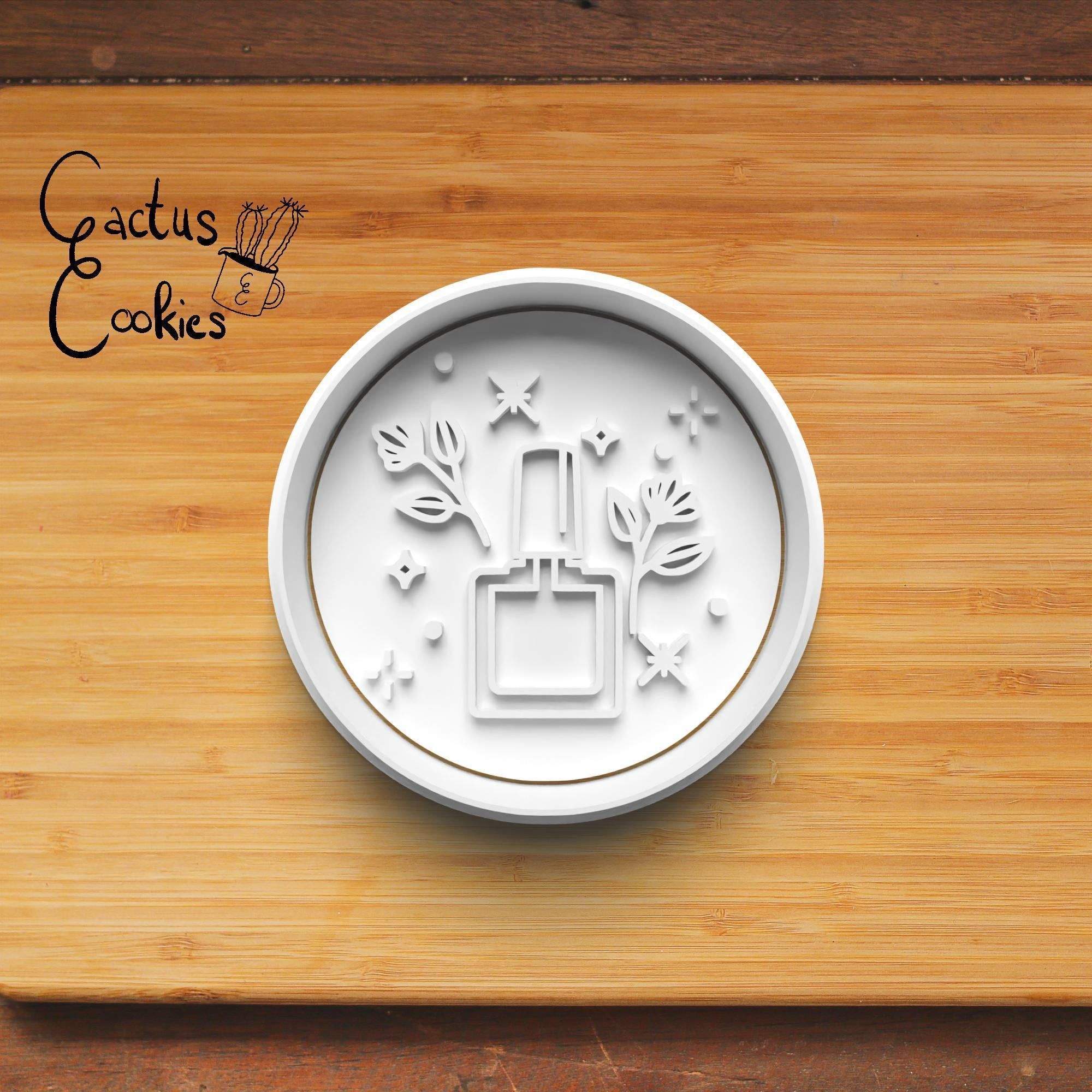 Beauty Cookie Cutter Stl File for 3d Printer 0311 3D print model_3