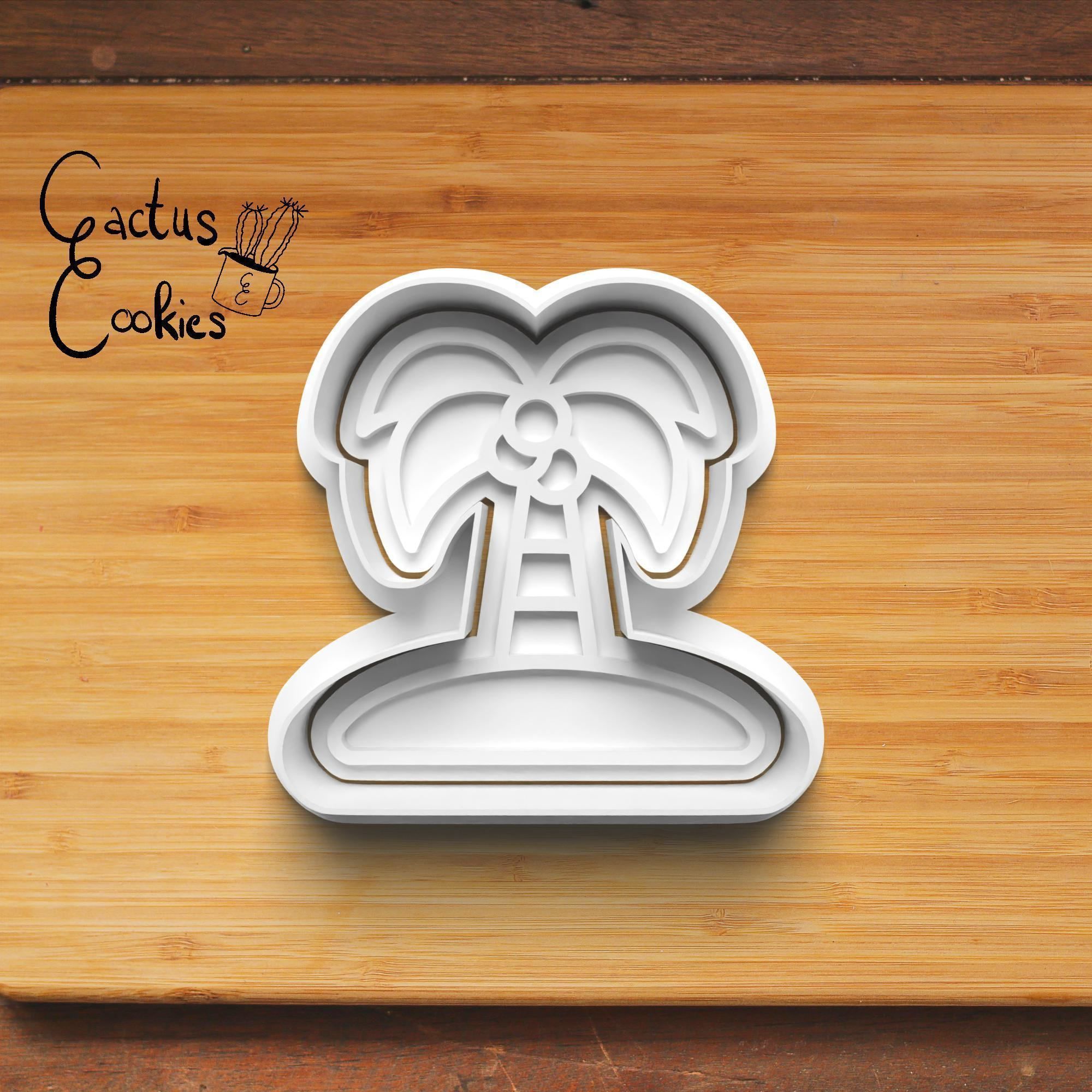 Beach Cookie Cutter Stl File for 3d Printer 0316 3D print model_4