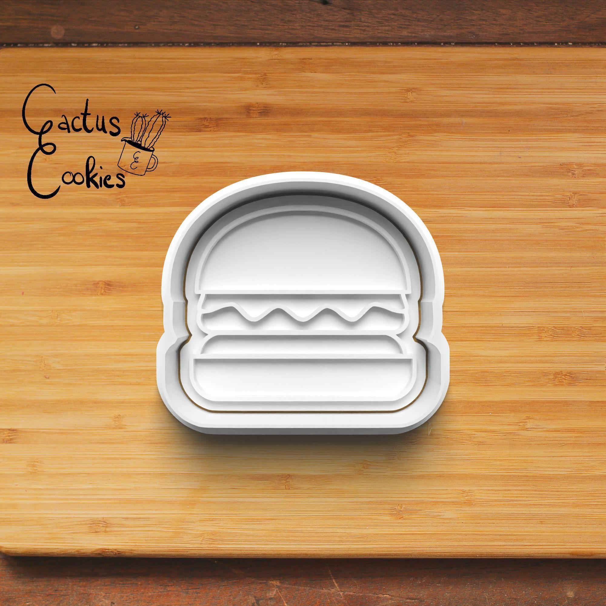 Barbecue Picnic Cookie Cutter Stl File for 3d Printer 0382 3D print model_2