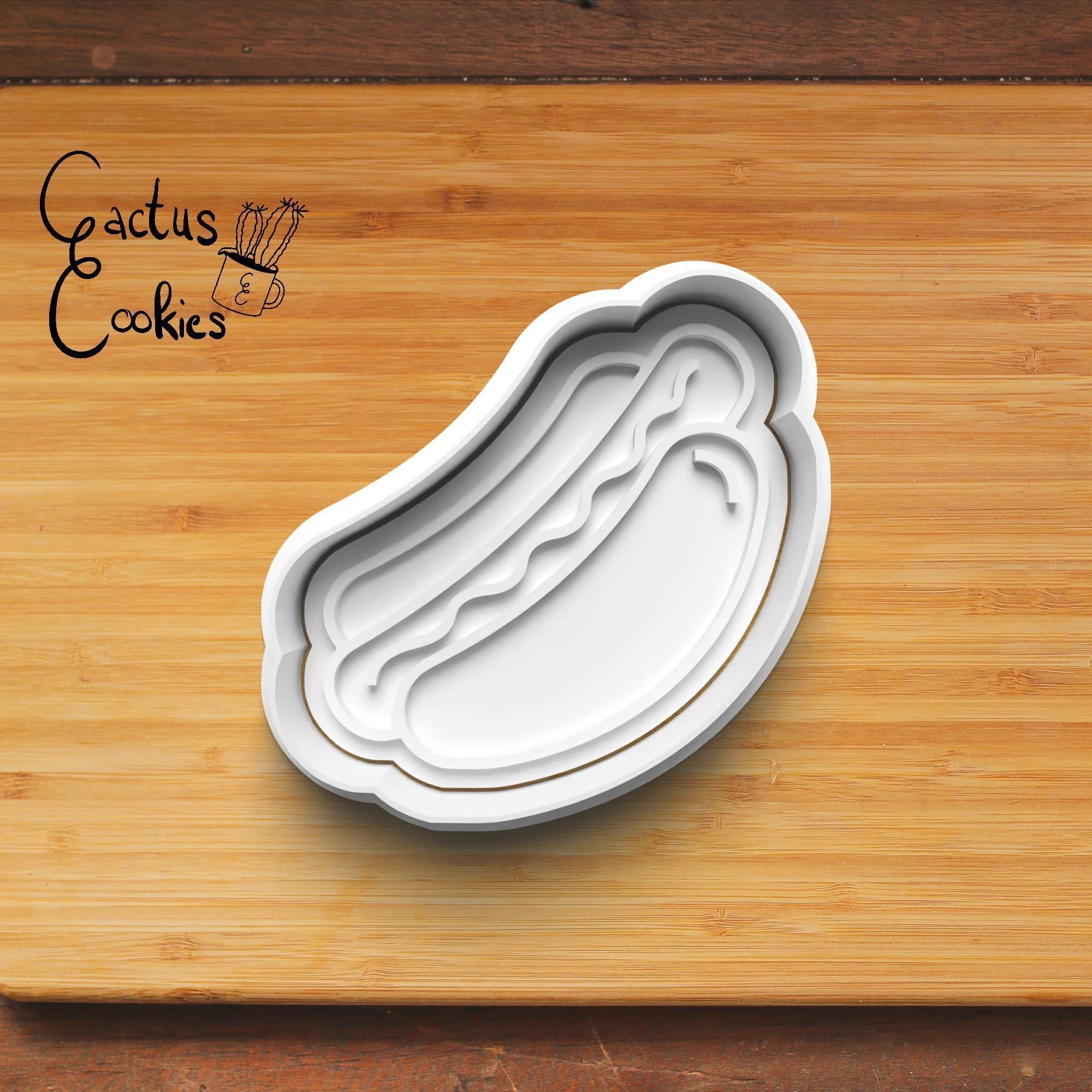 Barbecue Picnic Cookie Cutter Stl File for 3d Printer 0382 3D print model_4