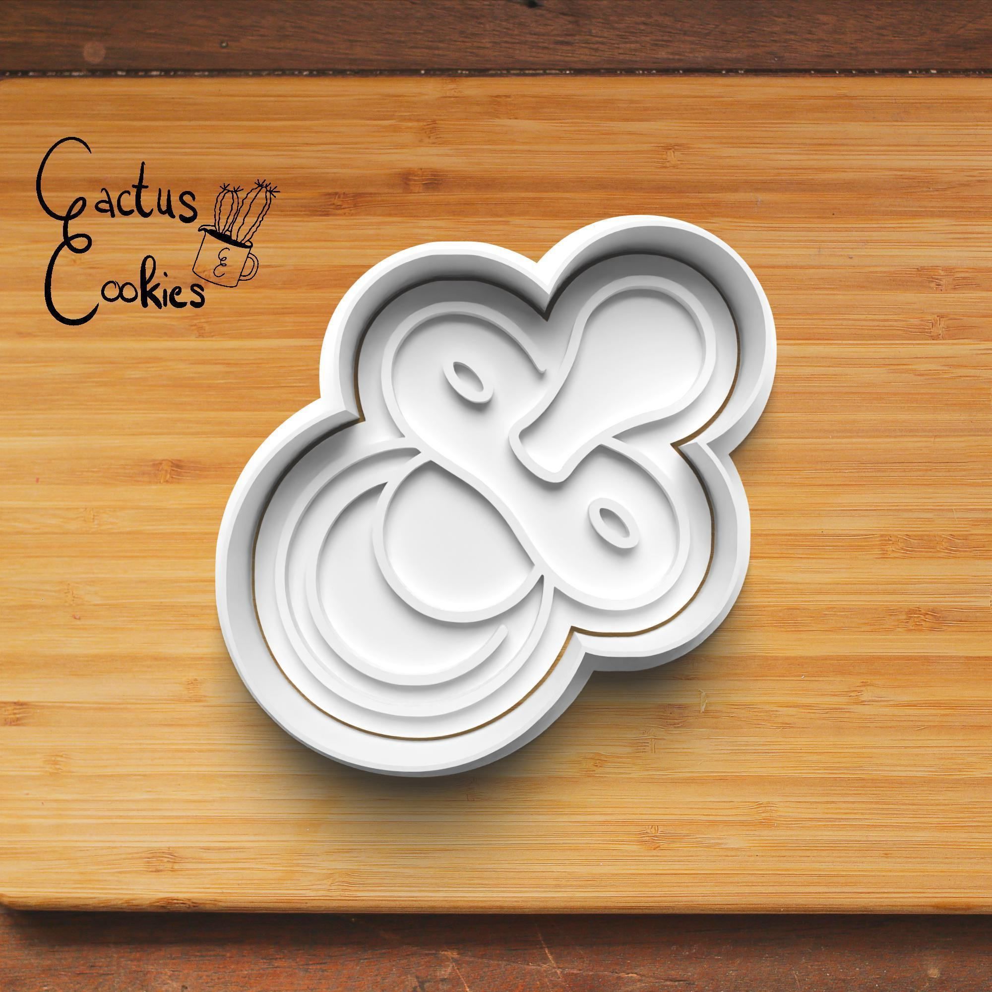 Baby Shower Cookie Cutter Stl File for 3d Printer 0460 3D print model_4