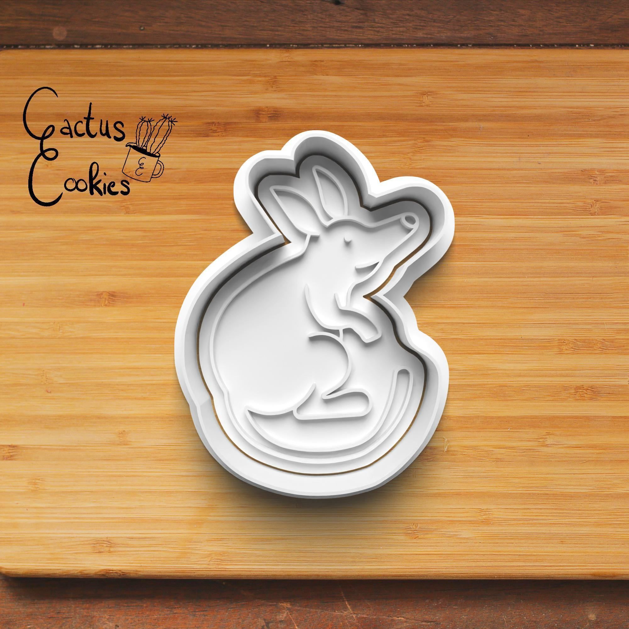 Australian Desert Animals Cookie Cutter Stl File 0399 3D print model_4