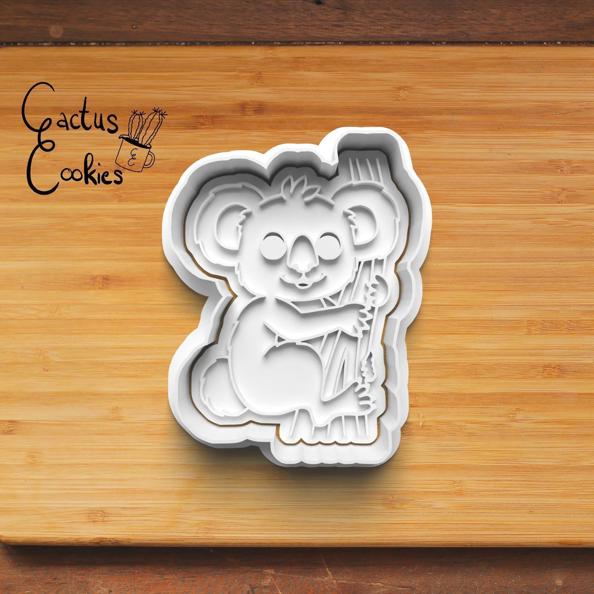 Australia Animals Cookie Cutter Stl File for 3d Printer 0235 3D print model_2