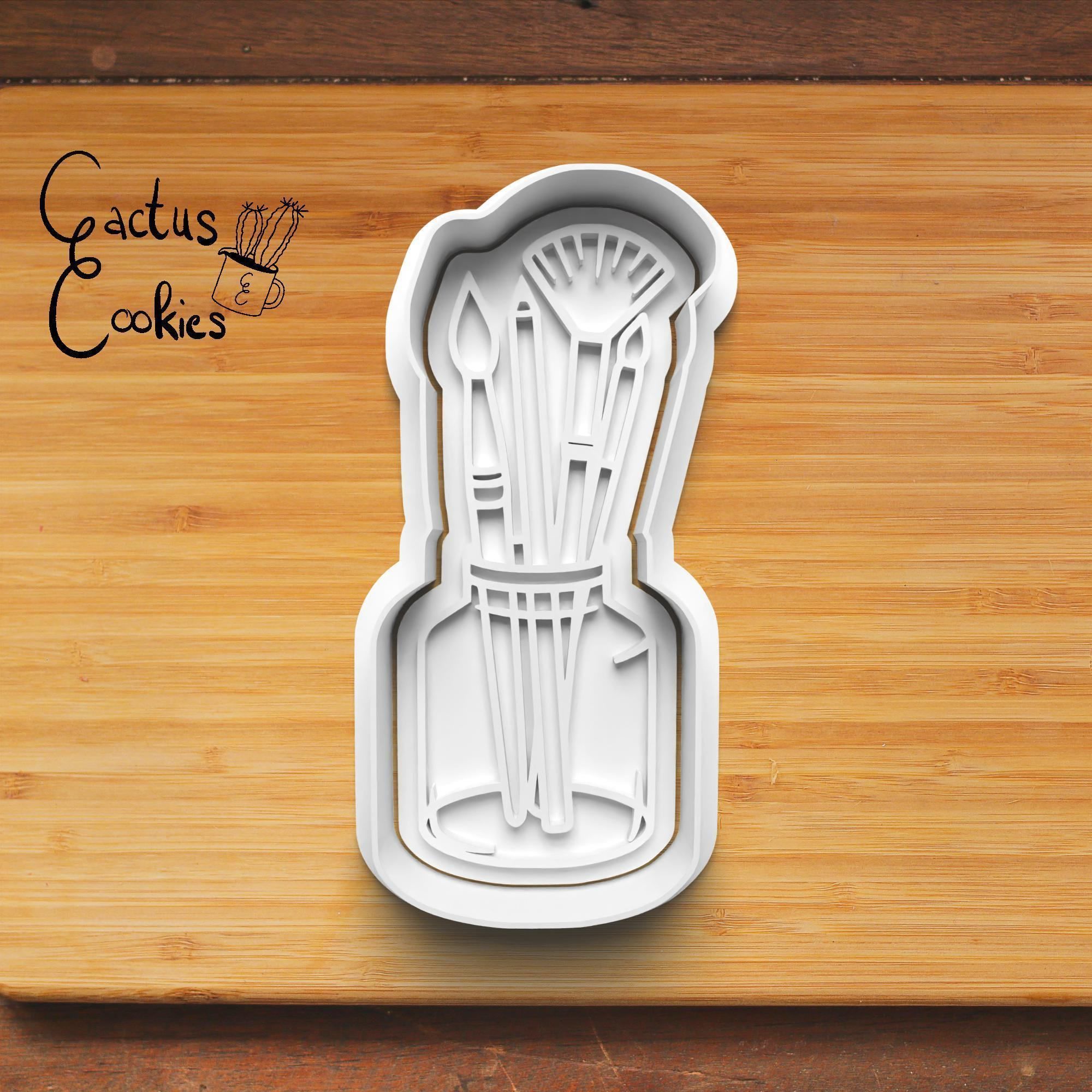 Art Cookie Cutter Stl File for 3d Printer 0288 3D print model_5