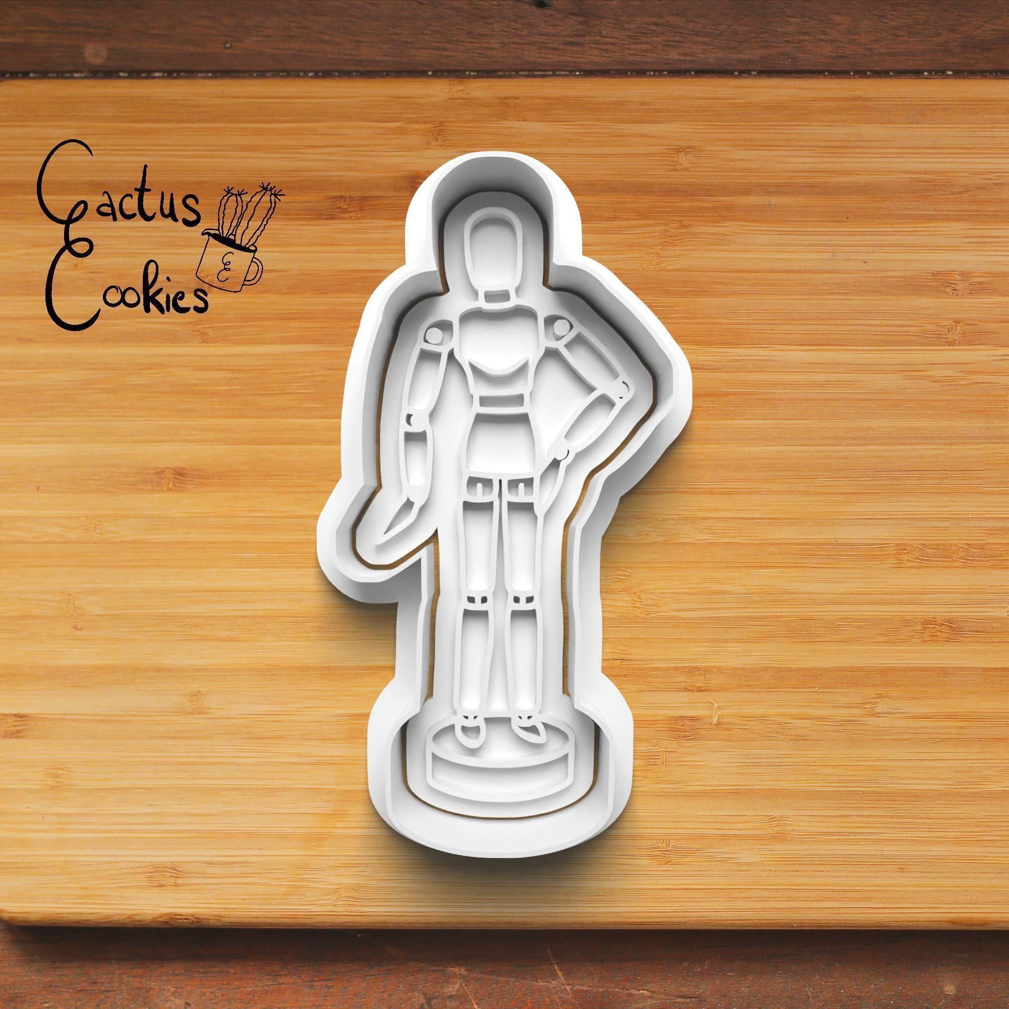 Art Cookie Cutter Stl File for 3d Printer 0288 3D print model_4