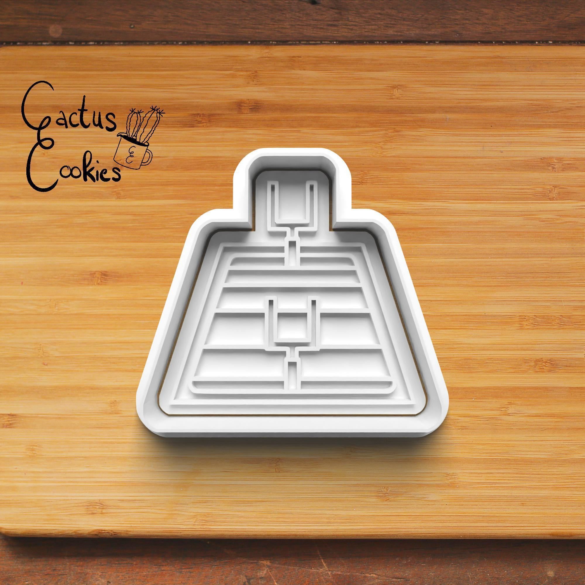 American Football Cookie Cutter Stl File for 3d Printer 0365 3D print model_4