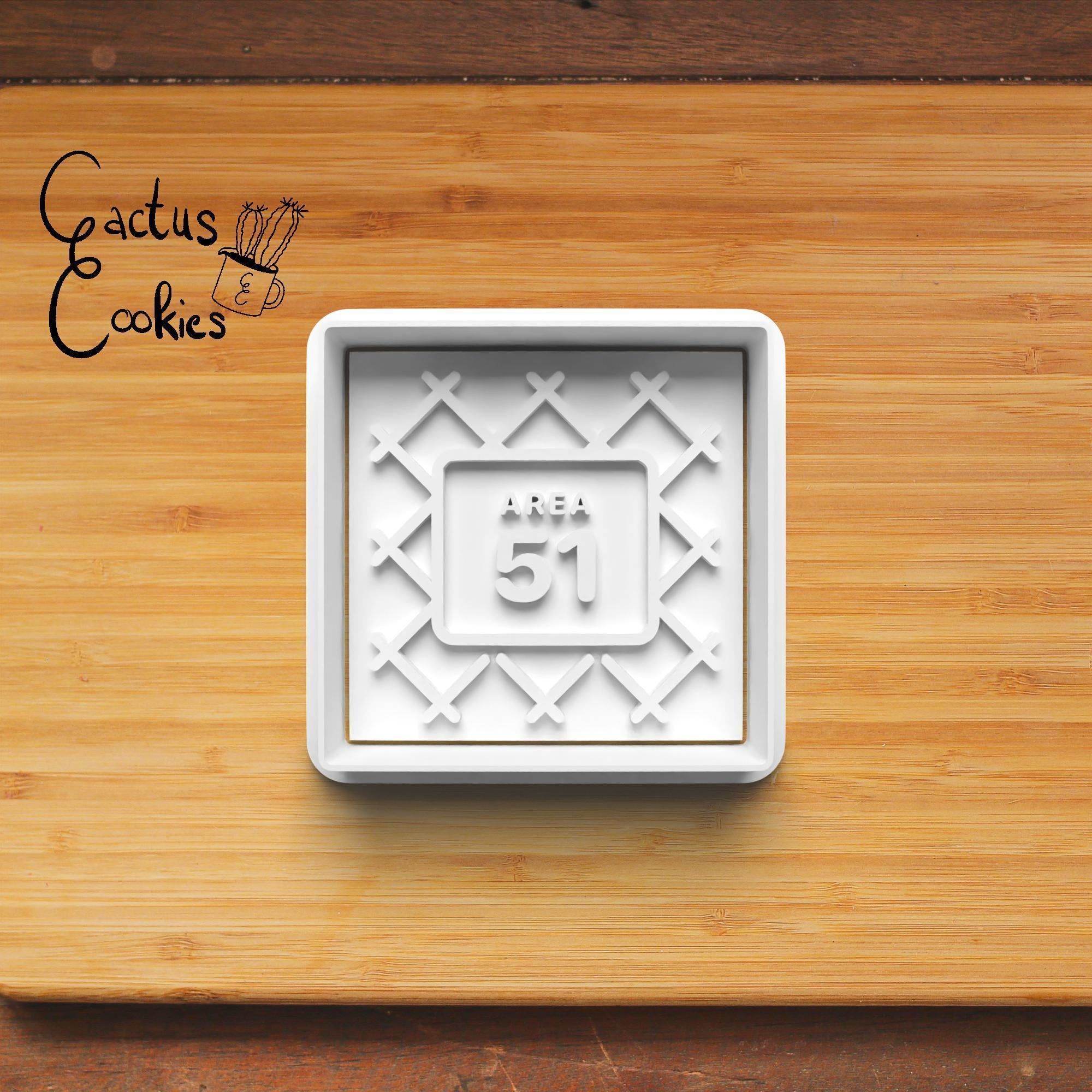 Alien Ufo Cookie Cutter Stl File for 3d Printer 0435 3D print model_4