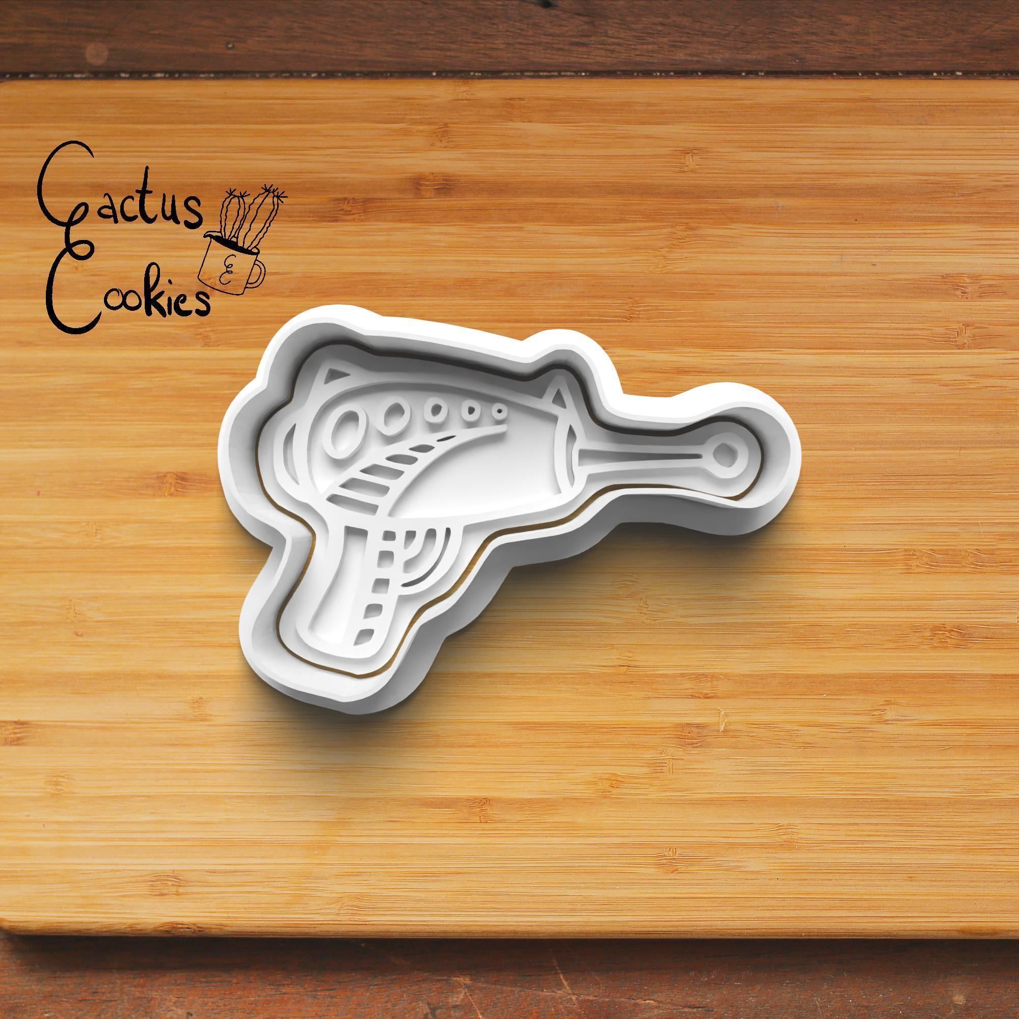 Alien Cookie Cutter Stl File for 3d Printer 0185 3D print model_3