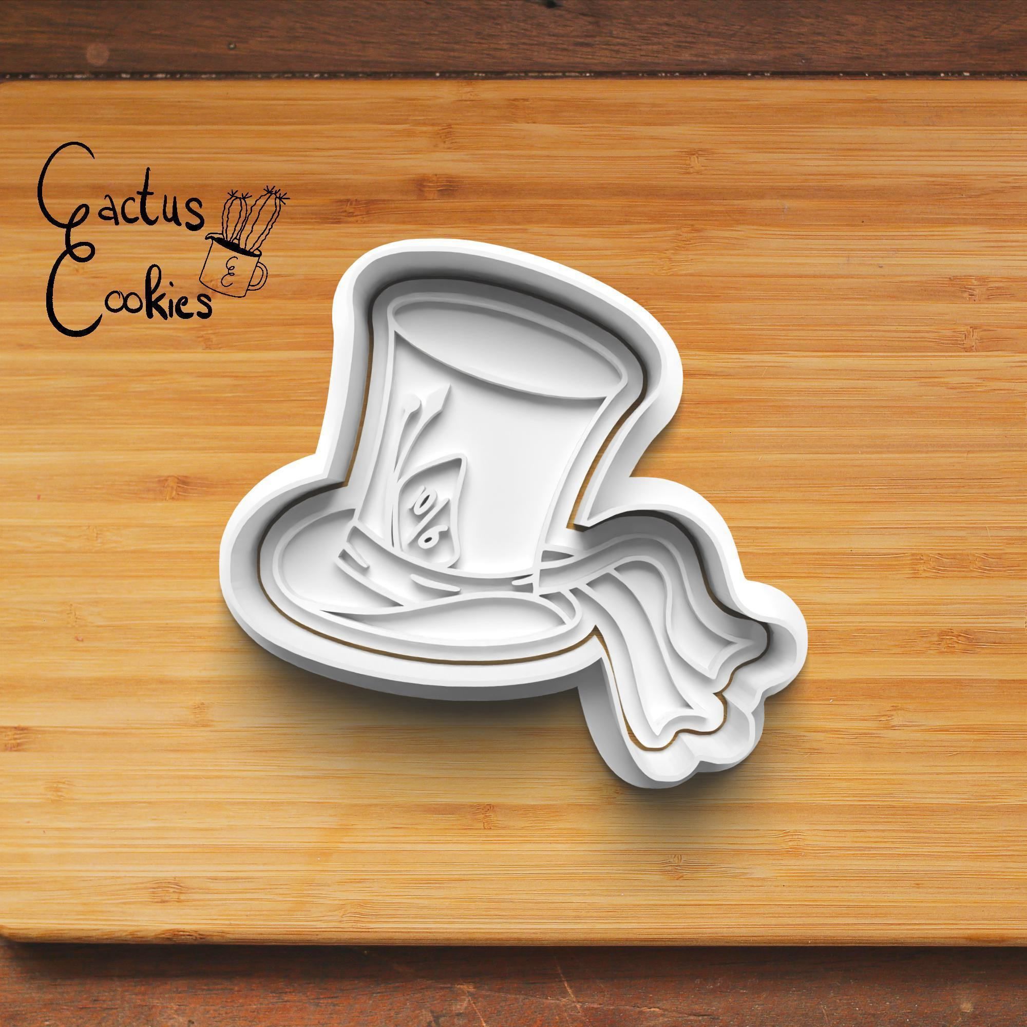 Alice In Wonderland Cookie Cutter Stl File for 3d Printer 0218 3D print model_3