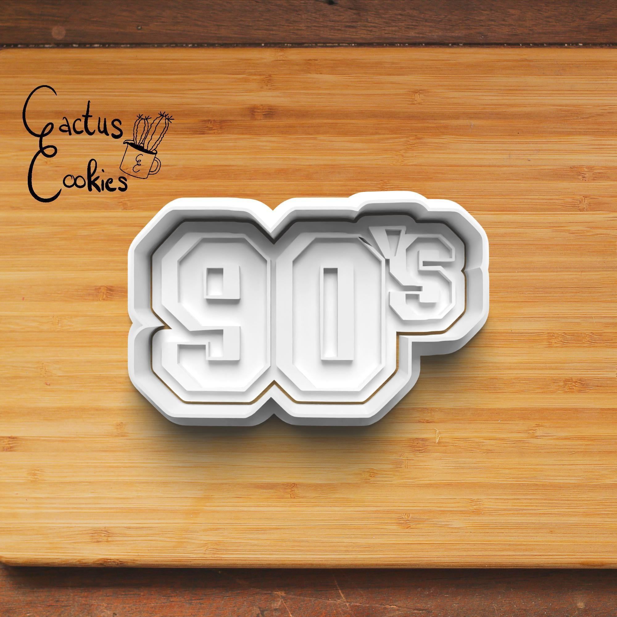 90s Cookie Cutter Stl File for 3d Printer 0458 3D print model_5