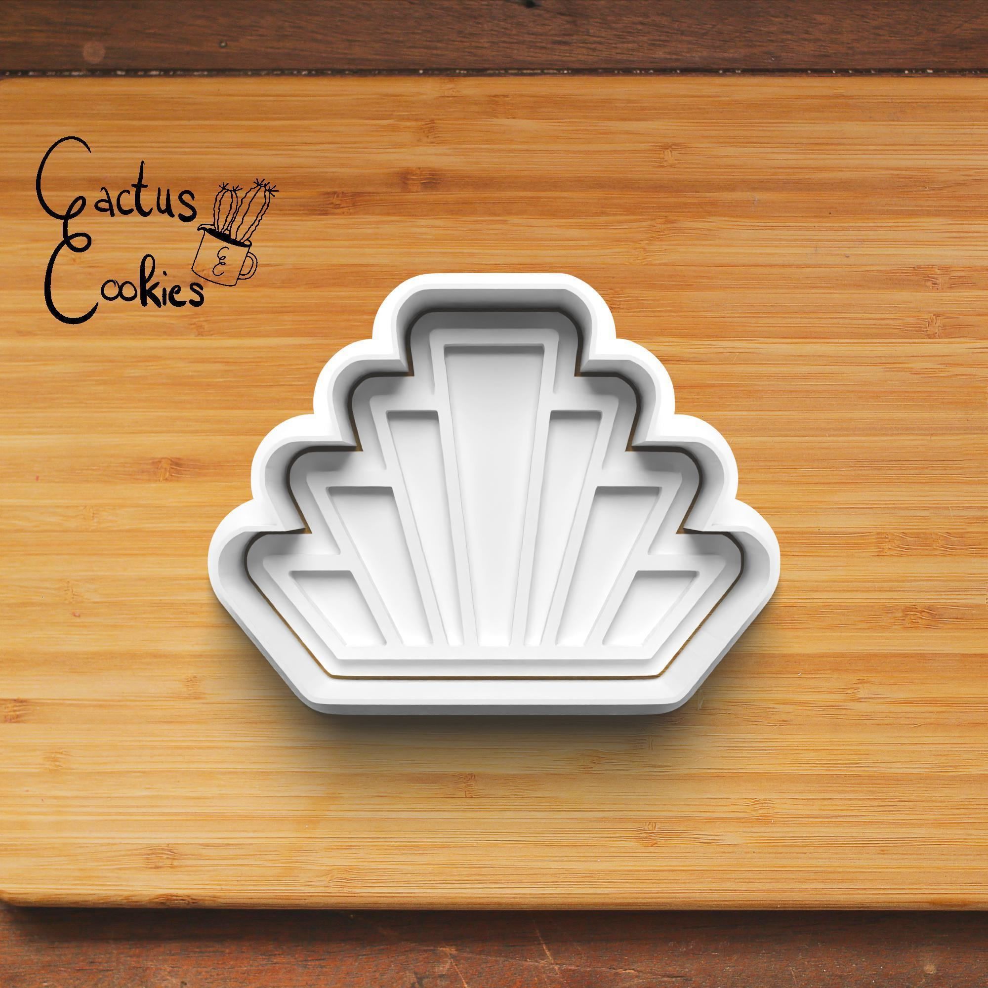 1920er Cookie Cutter Stl File for 3d Printer 0406 3D print model_2