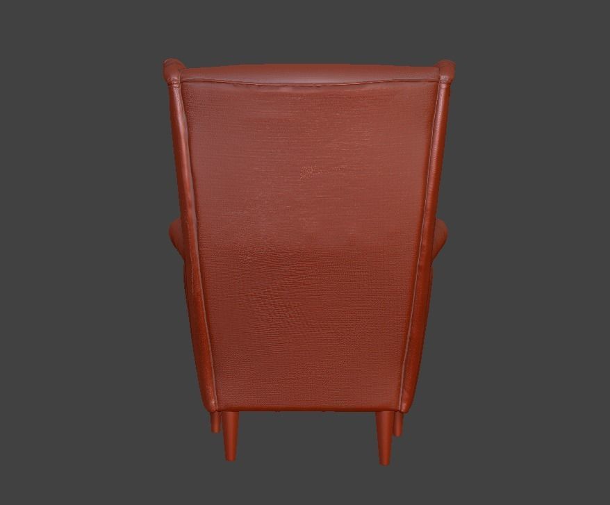 armchair ikea 3D print model_8