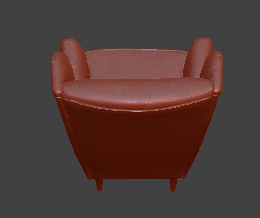 armchair ikea 3D print model_20