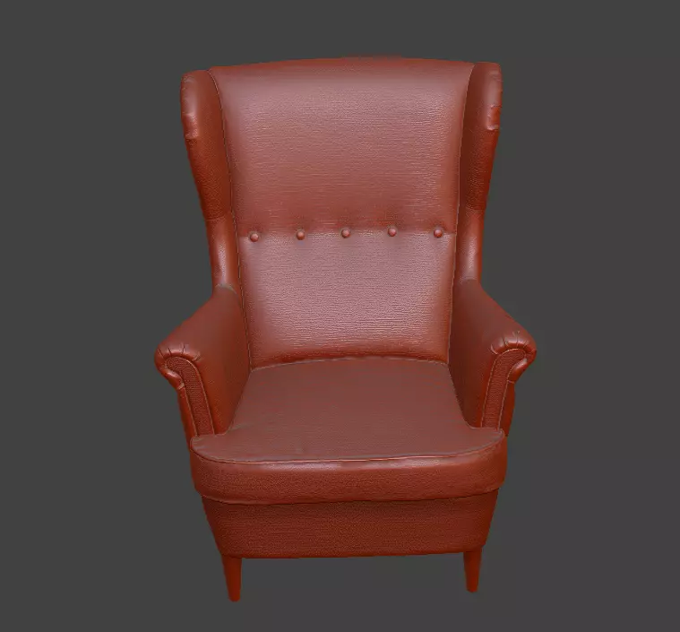 armchair ikea 3D print model_0