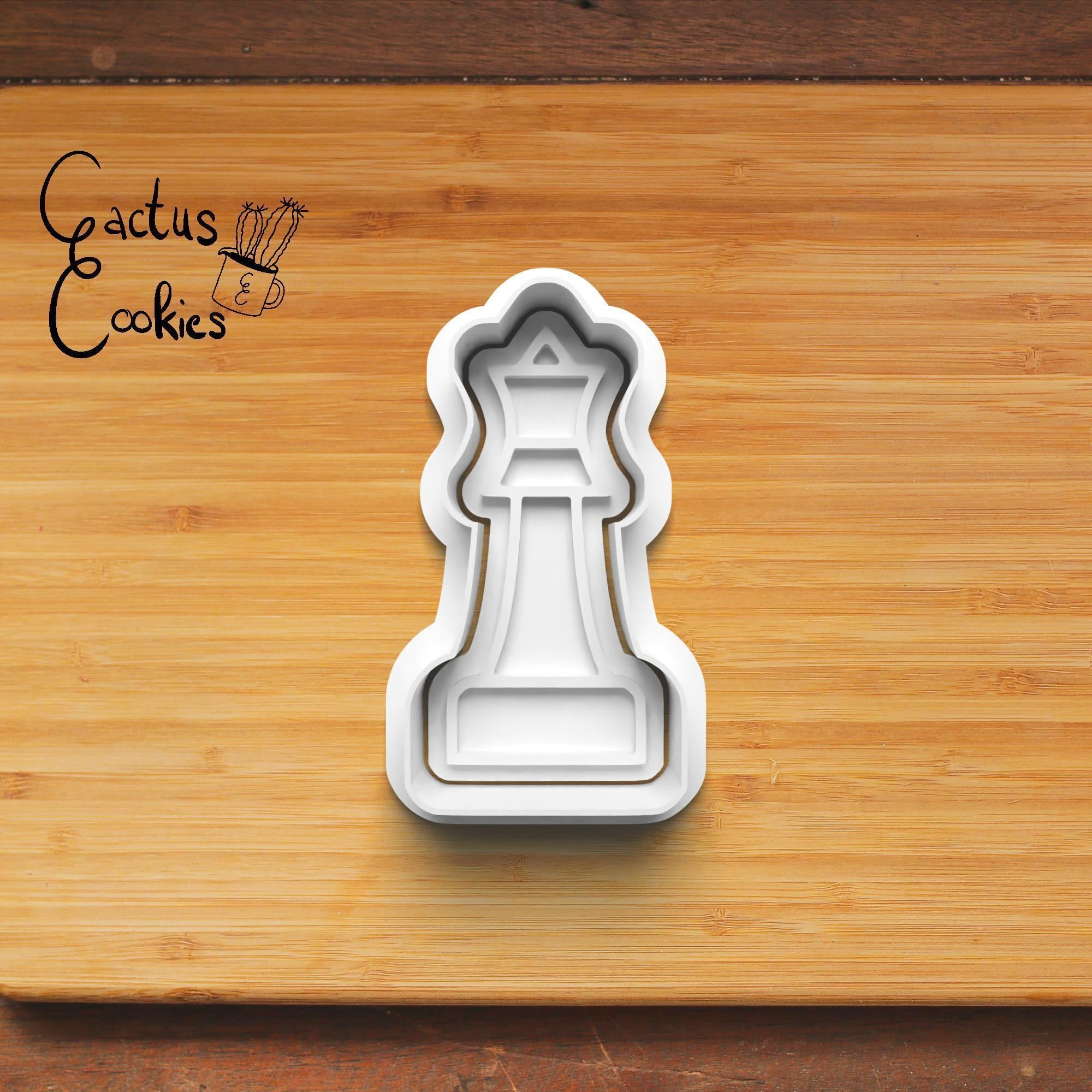 Chess Cookie Cutter Stl File for 3d Printer 0205 3D print model_7