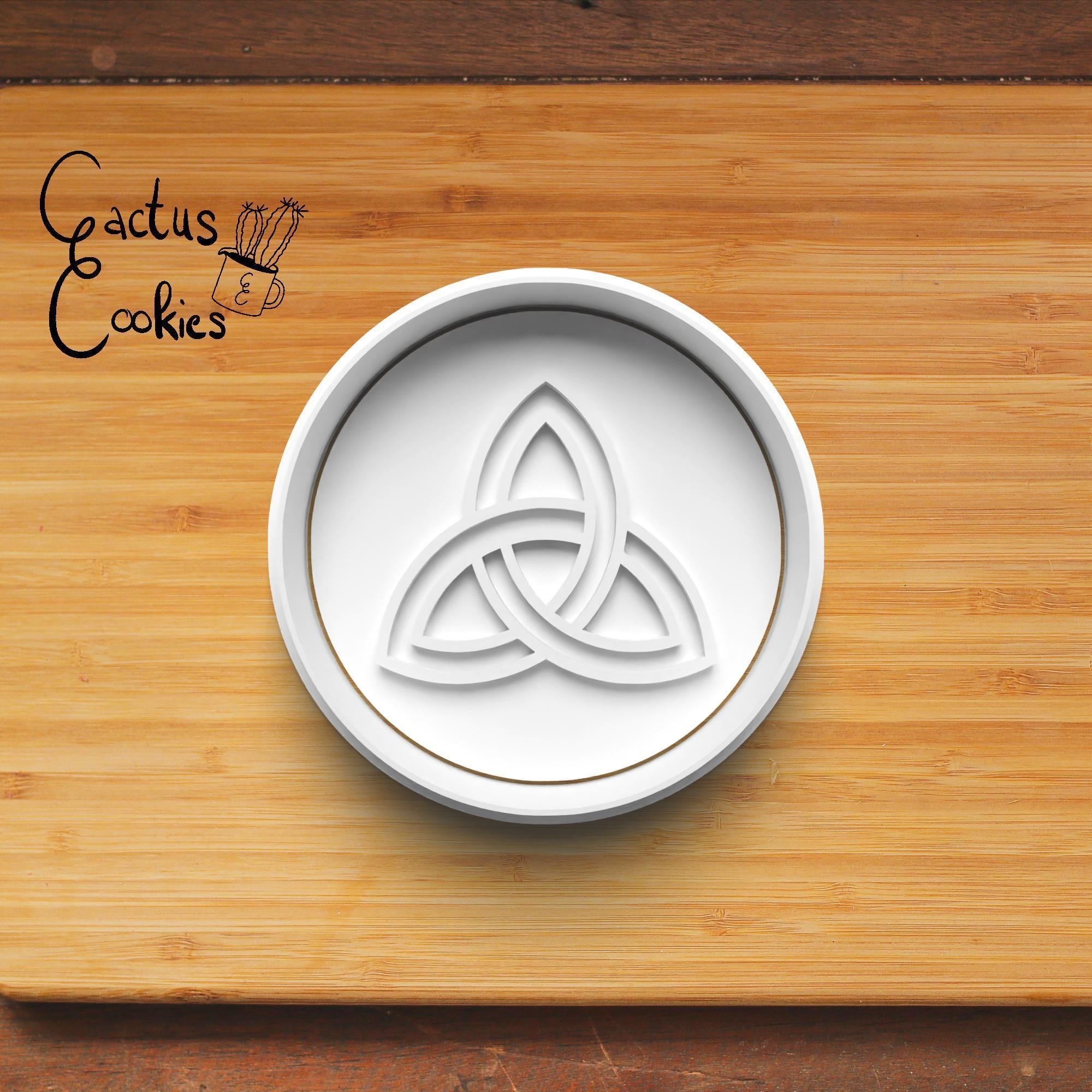 Celtic Knot Cookie Cutter Stl File for 3d Printer 0284 3D print model_2