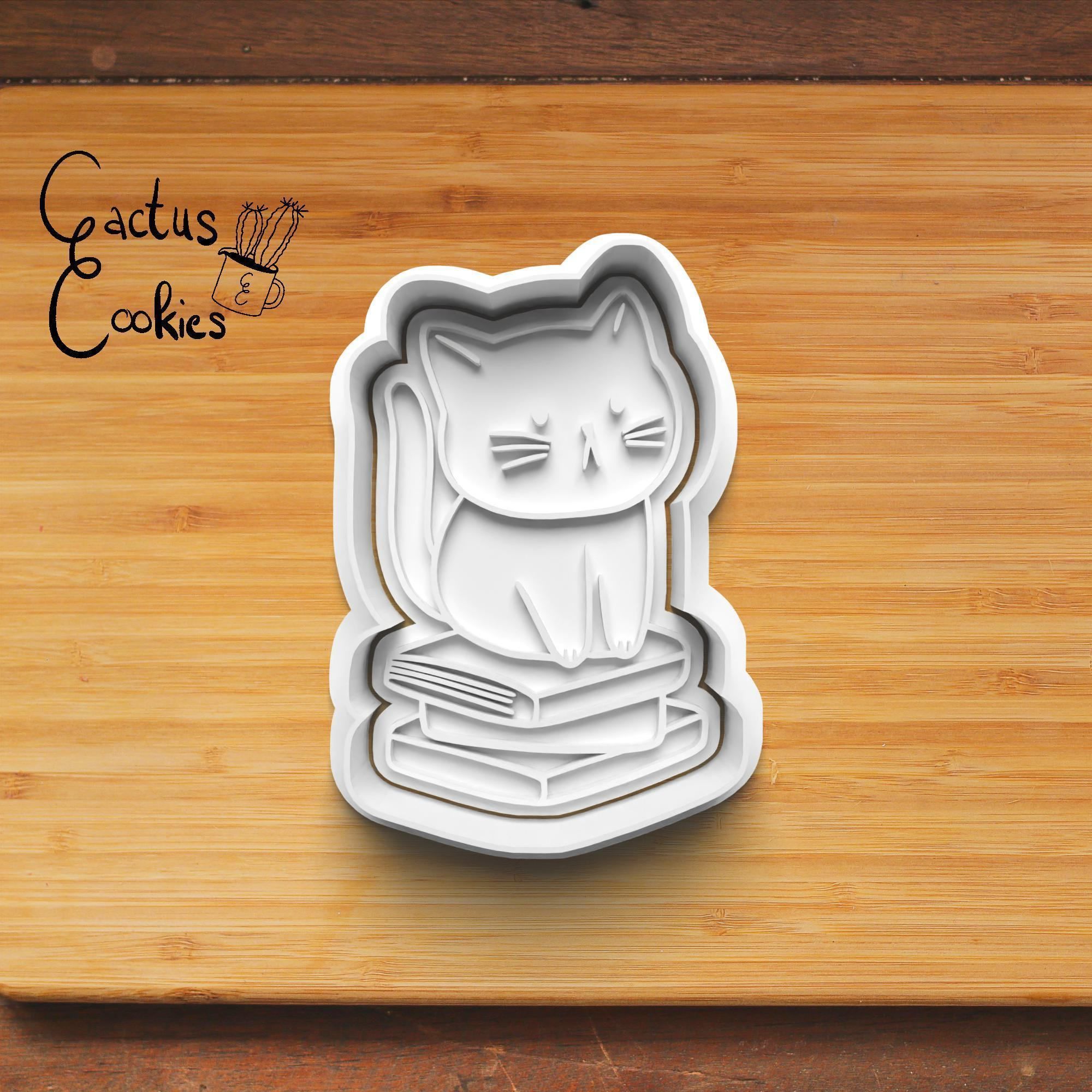 Cats Cookie Cutter Stl File for 3d Printer 0197 3D print model_2