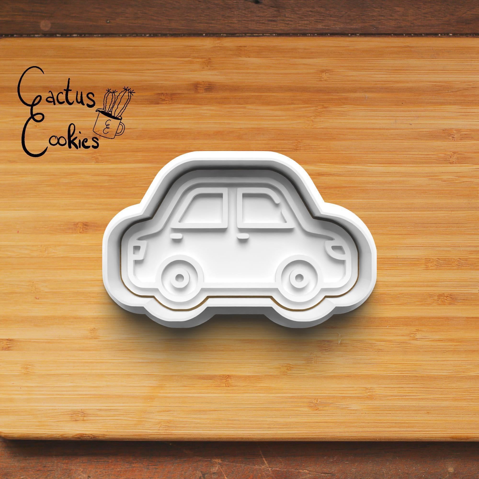 Cars Cookie Cutter Stl File for 3d Printer 0326 3D print model_2