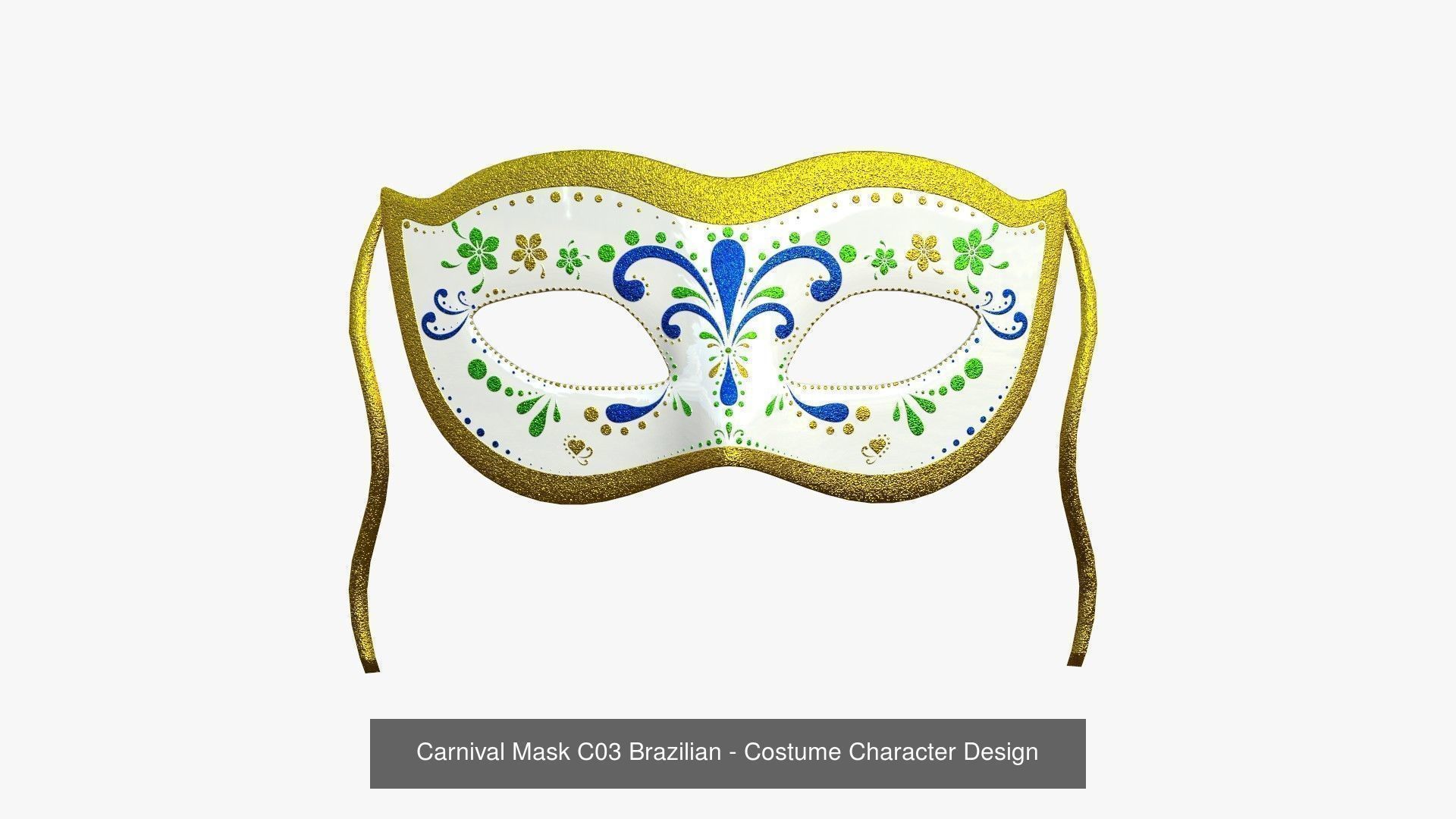 12 Carnival Mask C Collection - Costume Character Design _3