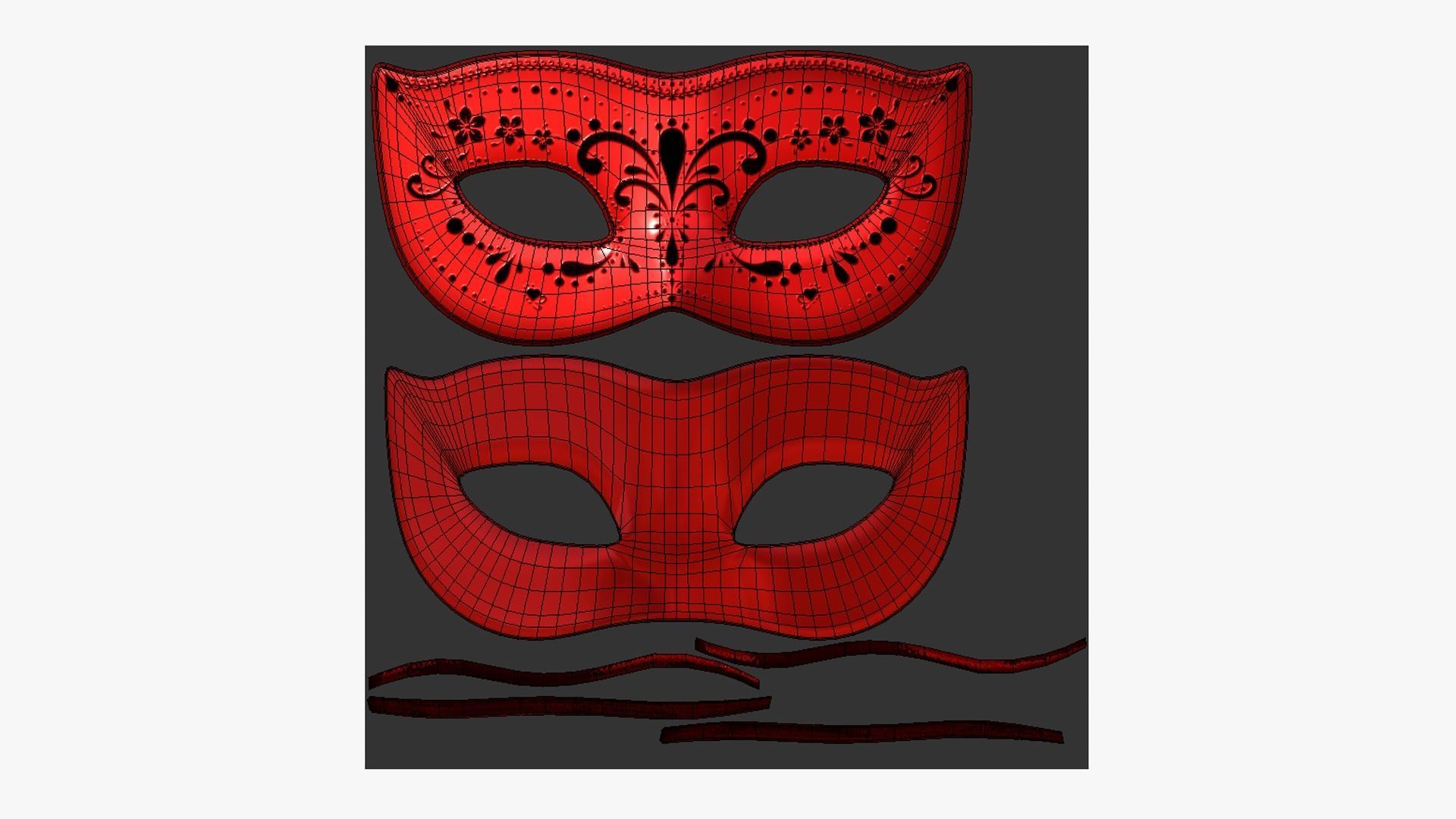 12 Carnival Mask C Collection - Costume Character Design _56