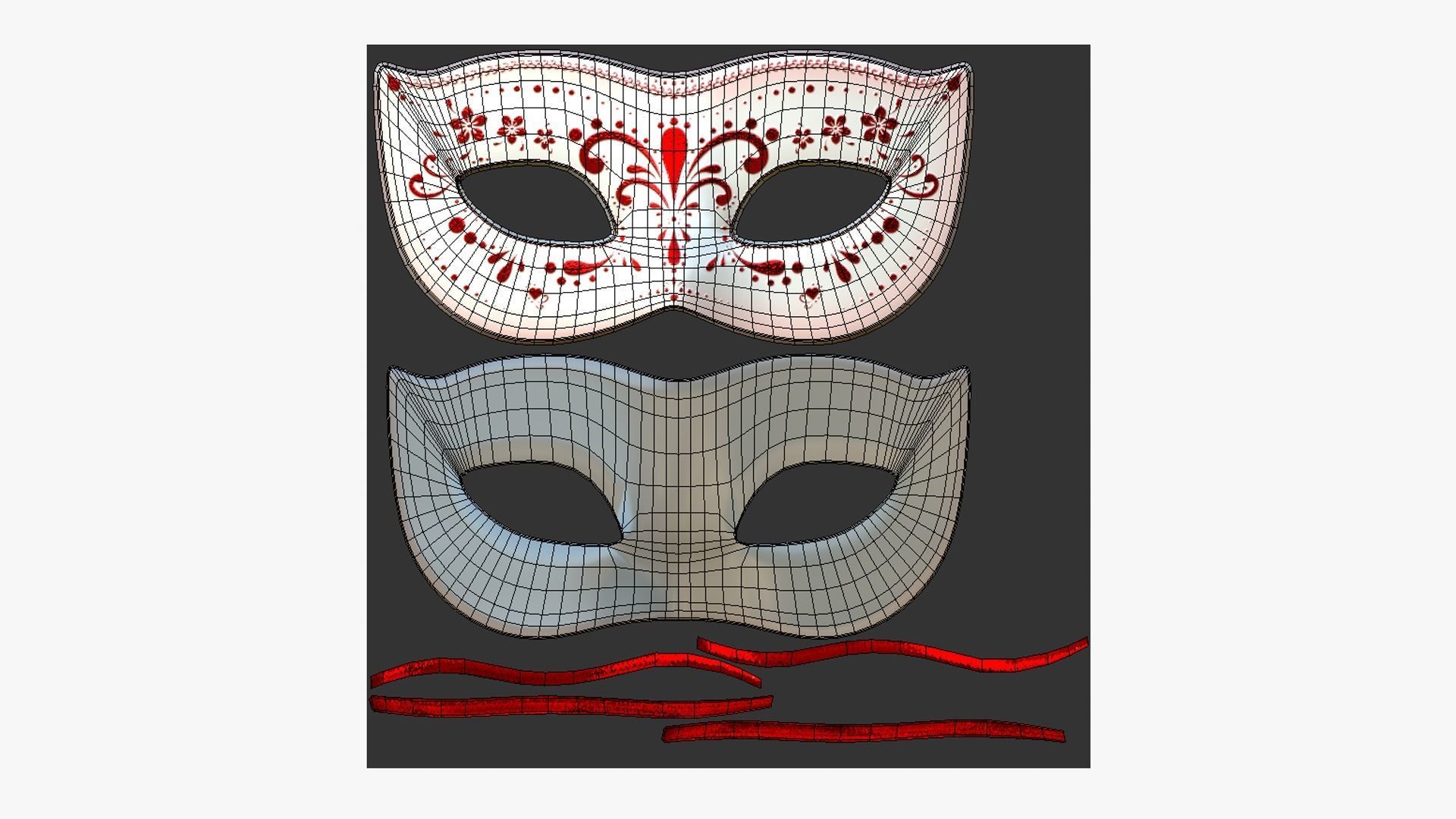 12 Carnival Mask C Collection - Costume Character Design _74
