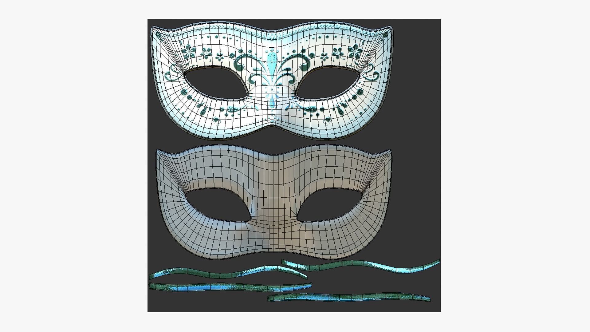 12 Carnival Mask C Collection - Costume Character Design _90