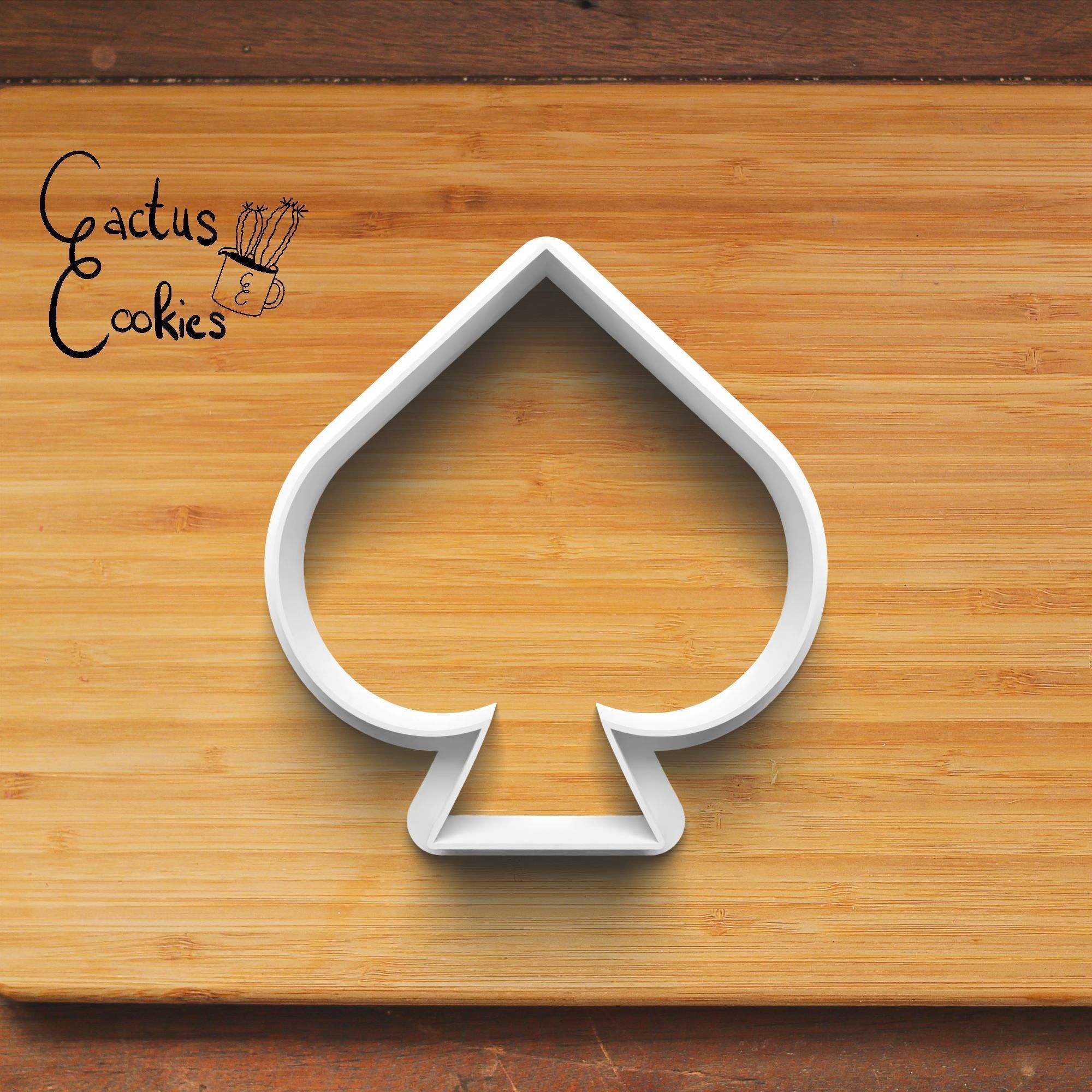 Card Symbols Cookie Cutter Stl File for 3d Printer 0431 3D print model_2