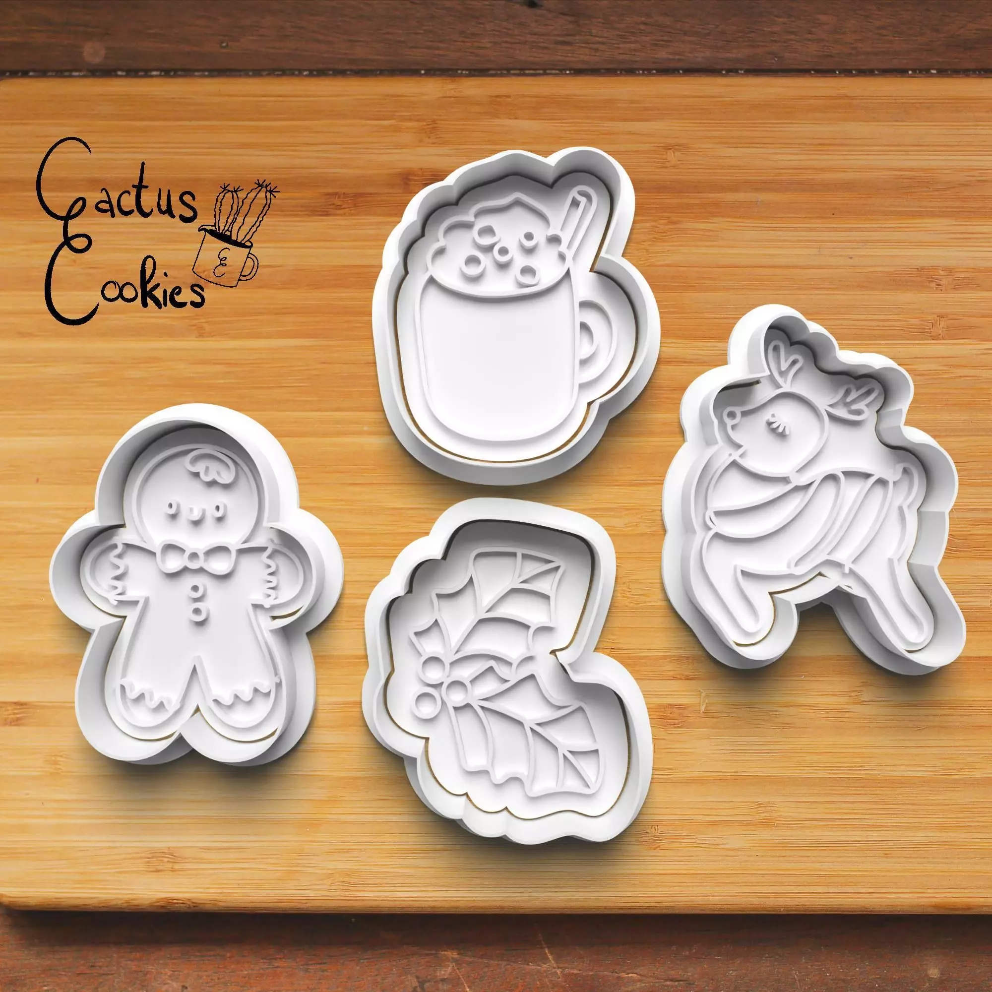 Christmas Cookie Cutter Stl File for 3d Printer 0471 3D print model_0
