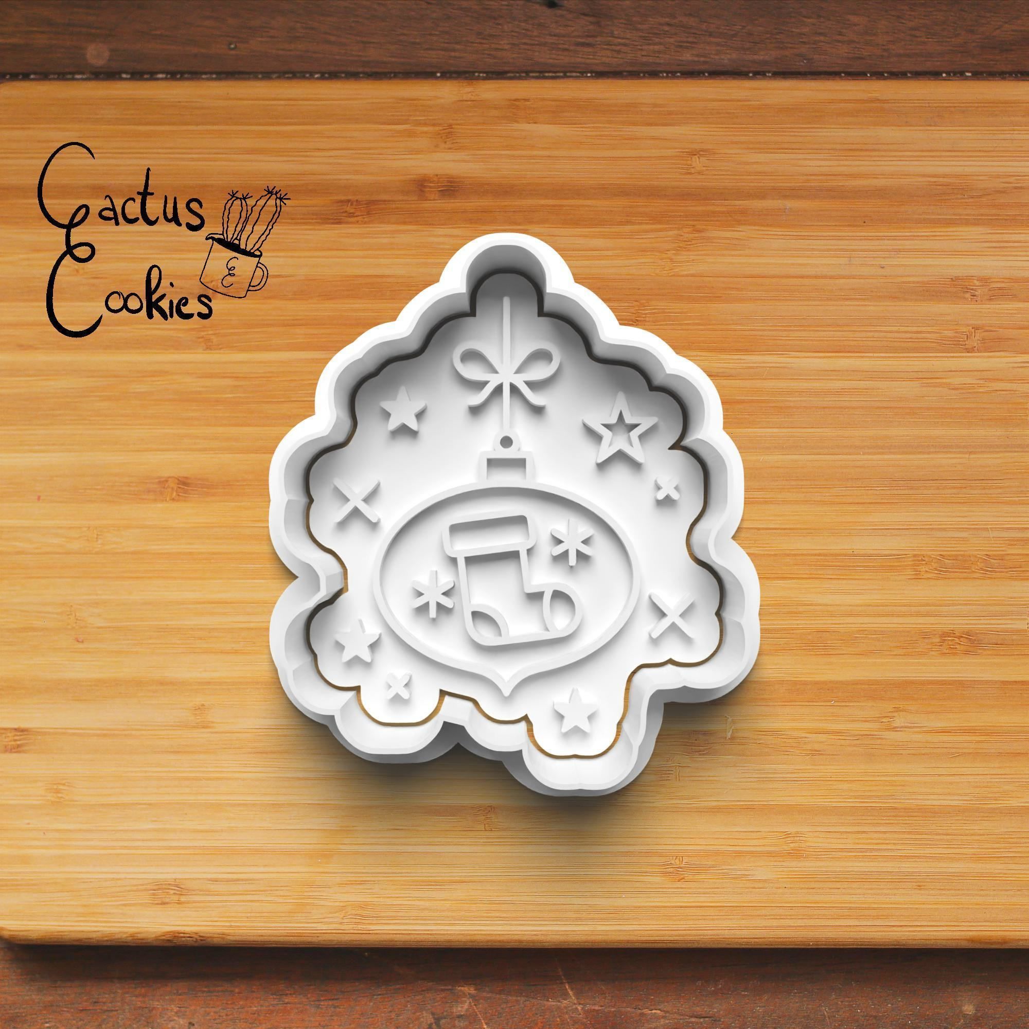 Christmas Cookie Cutter Stl File for 3d Printer 0469 3D print model_5