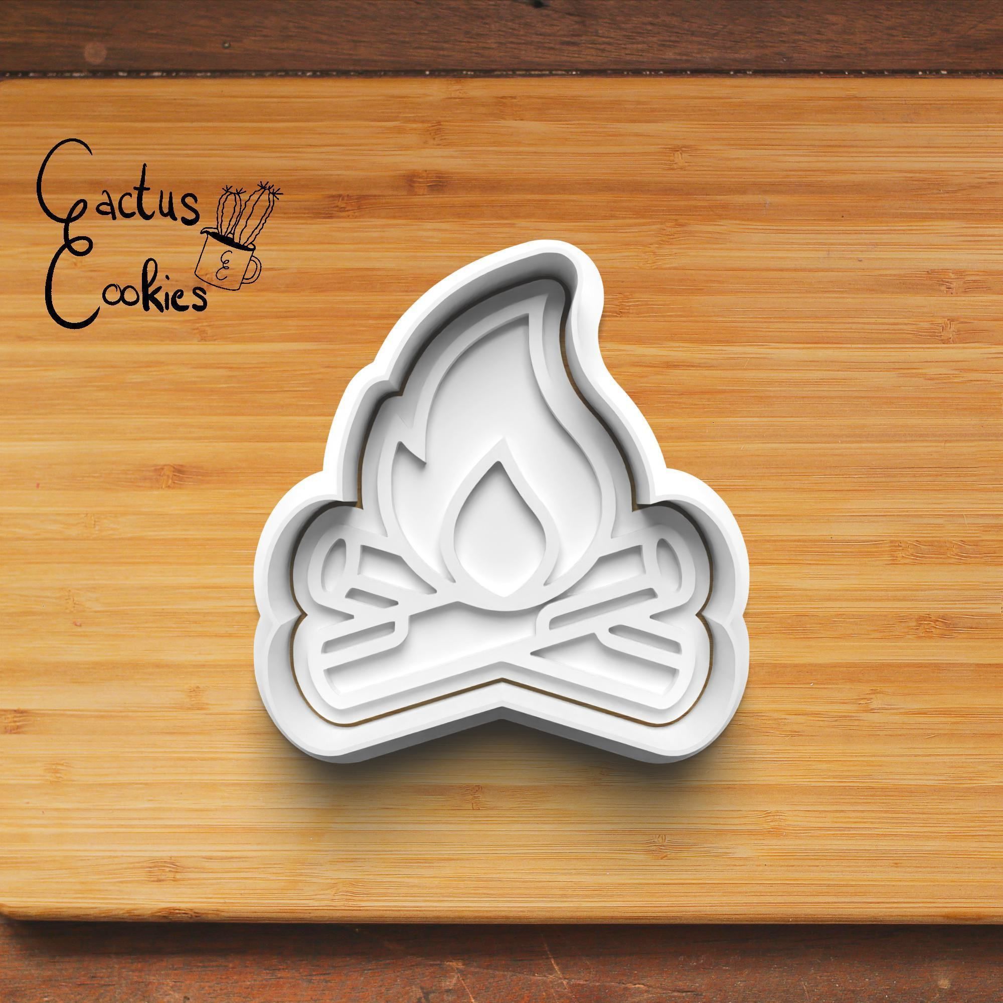 Camping Cookie Cutter Stl File for 3d Printer 0320 3D print model_4