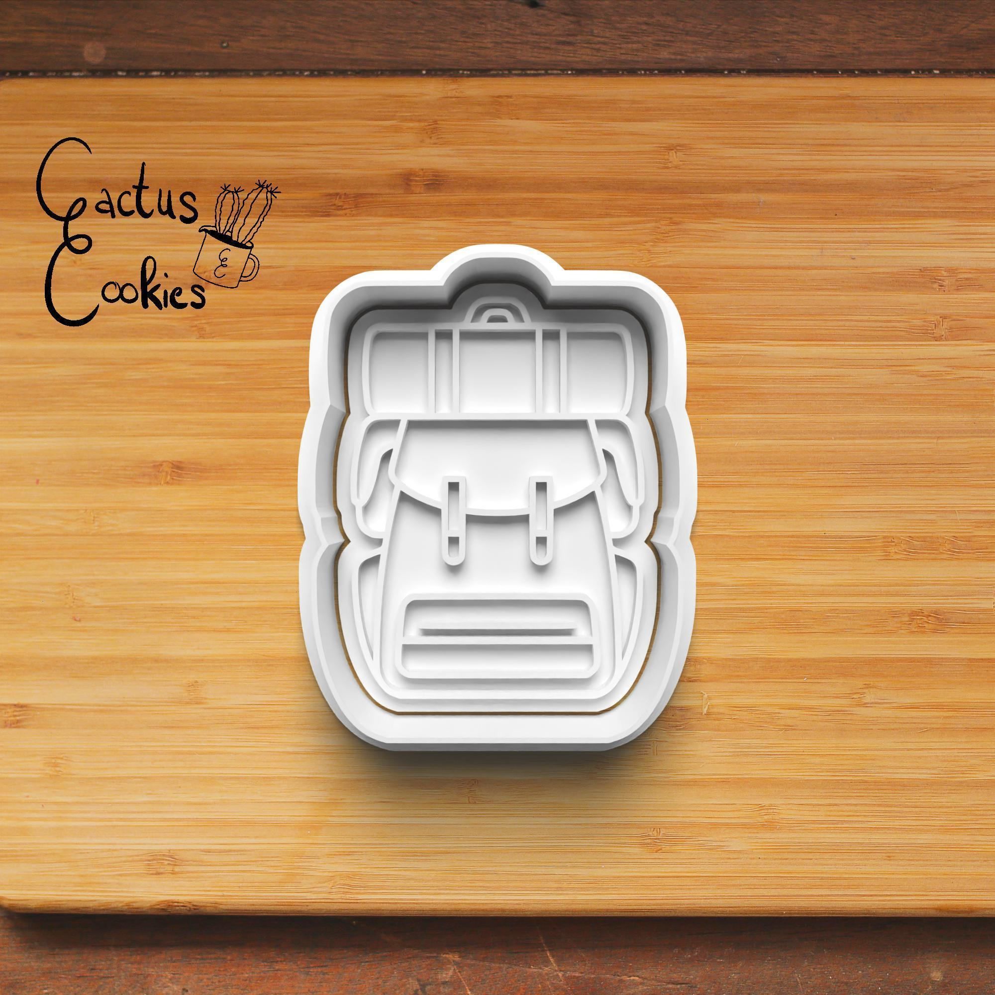 Camping Cookie Cutter Stl File for 3d Printer 0320 3D print model_3