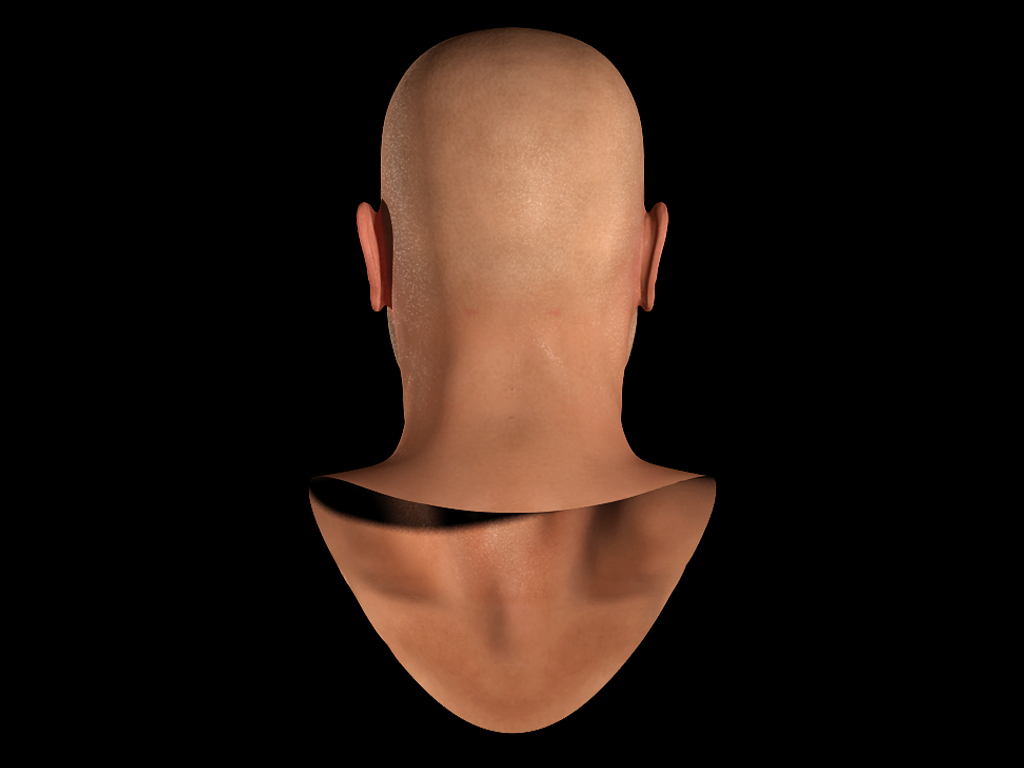Very realistic Human face 3D model_1