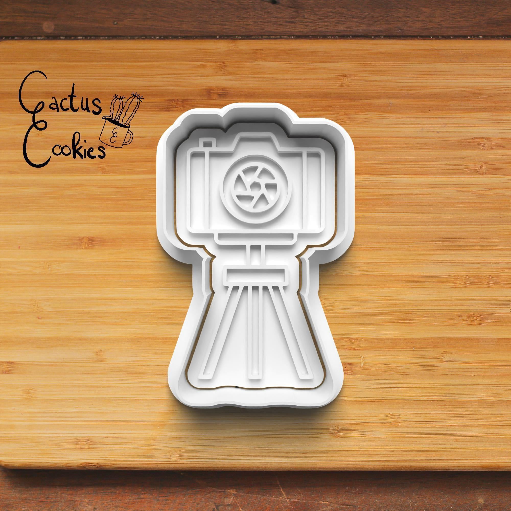 Camera Cookie Cutter Stl File for 3d Printer 0334 3D print model_4