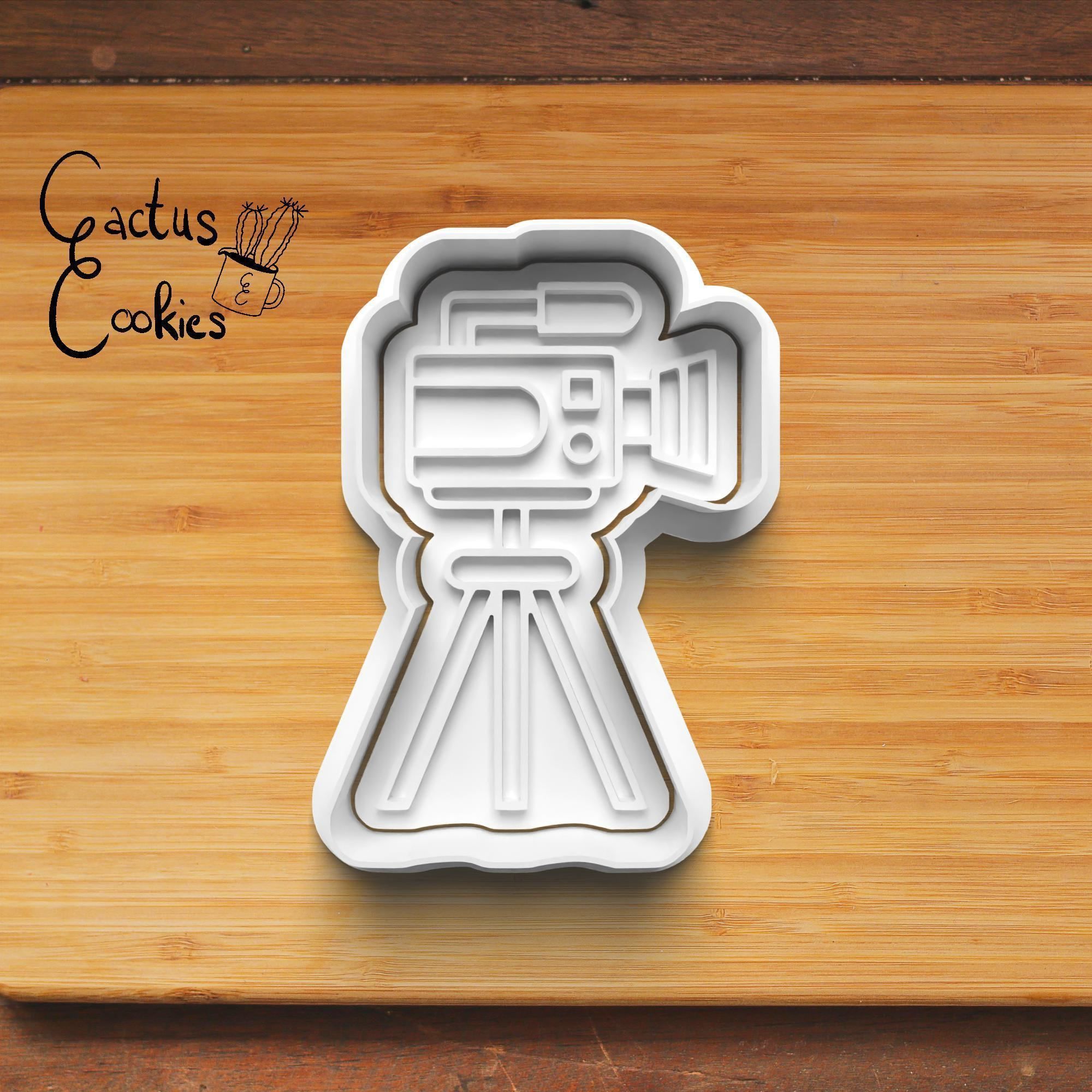 Camera Cookie Cutter Stl File for 3d Printer 0334 3D print model_2