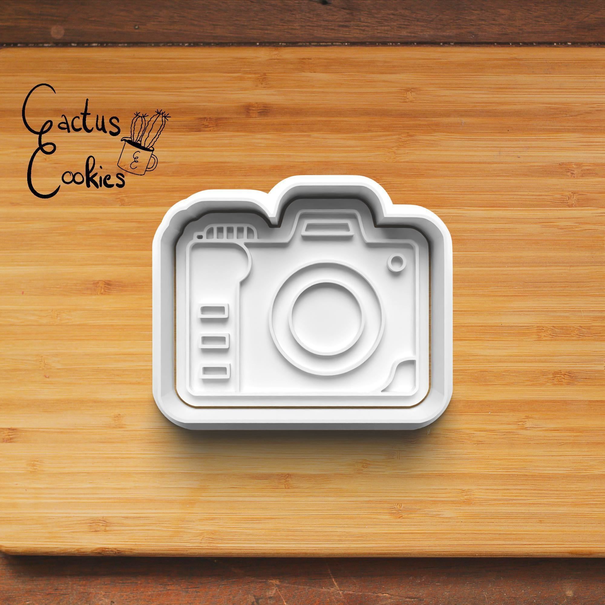 Camera Cookie Cutter Stl File for 3d Printer 0334 3D print model_3