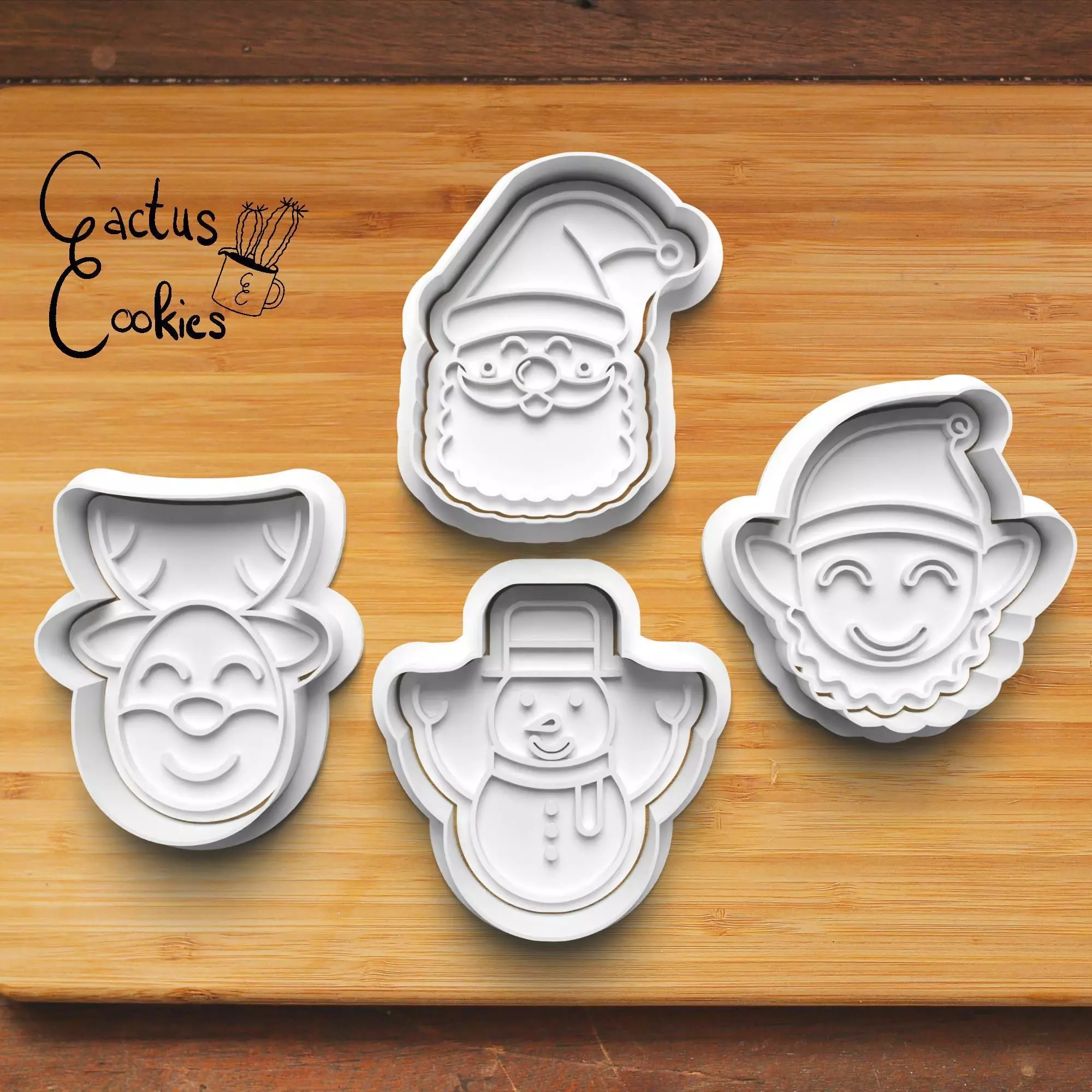 Christmas Cookie Cutter Stl File for 3d Printer 0467 3D print model_0