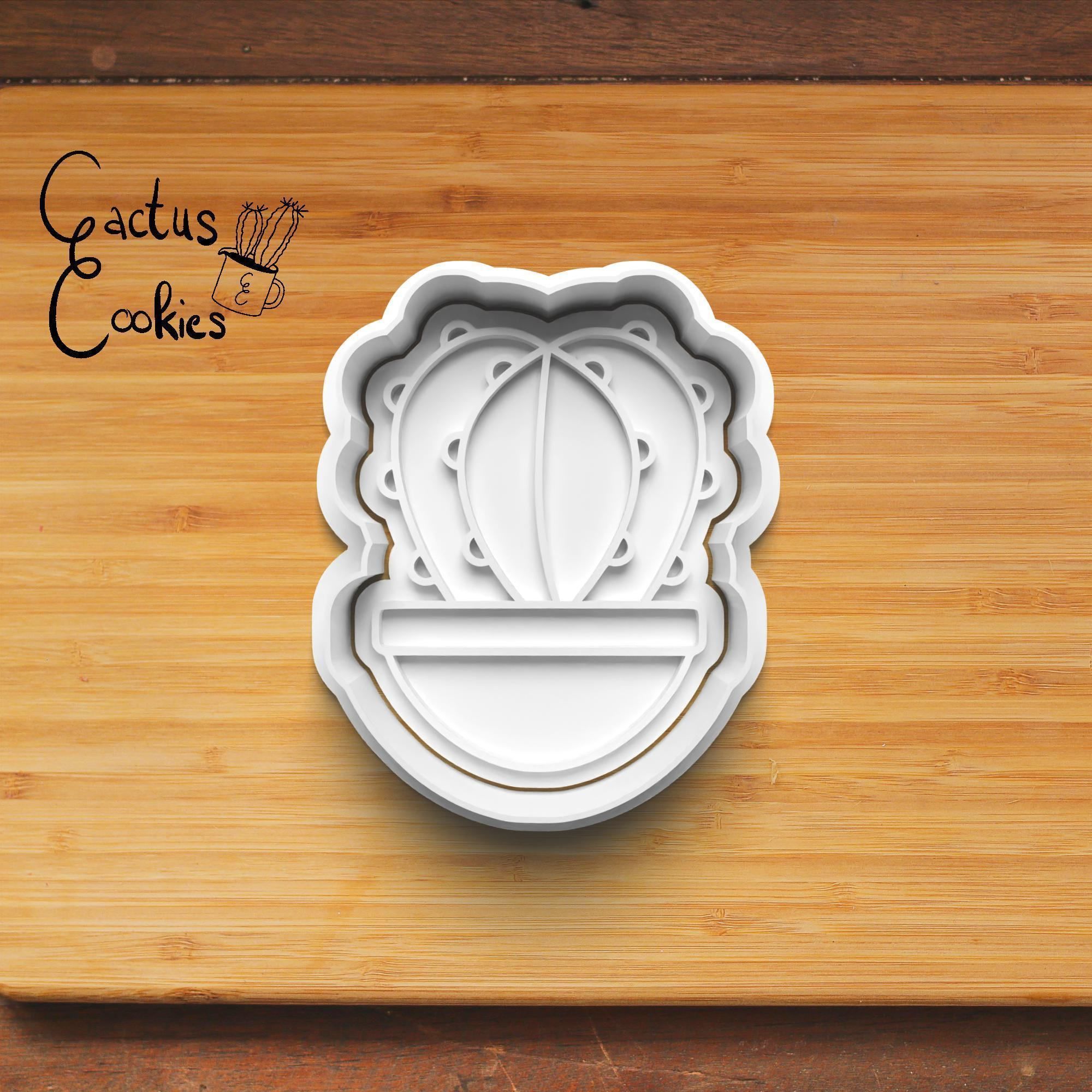 Cacti Home Cookie Cutter Stl File for 3d Printer 0381 3D print model_5