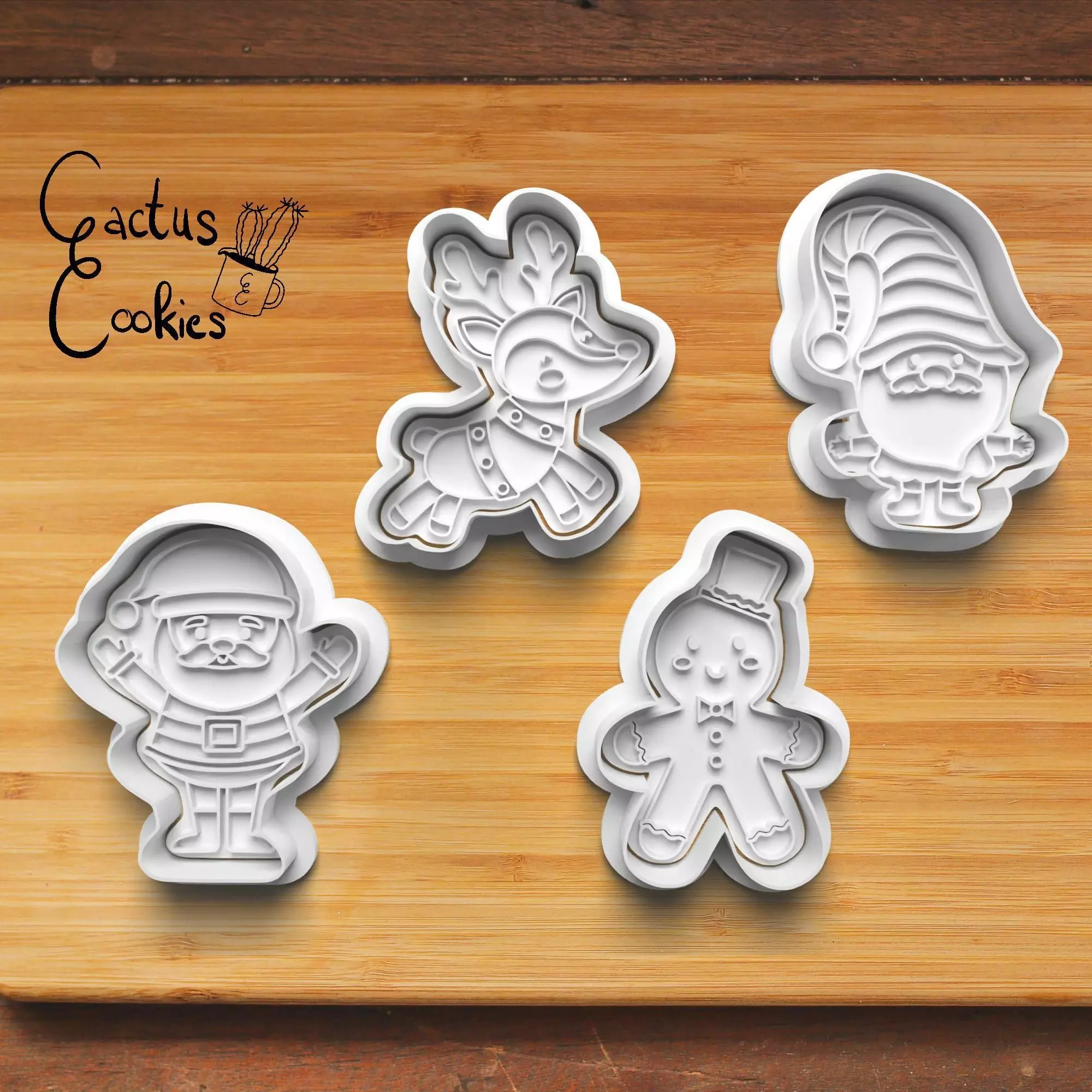 Christmas Cookie Cutter Stl File for 3d Printer 0008 3D print model_0