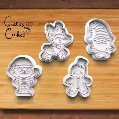 Christmas Cookie Cutter Stl File for 3d Printer 0008 3D print model Christmas Cookie Cutter Stl File for 3d Printer 0008 3D print model