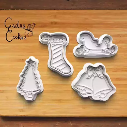 Christmas Cookie Cutter Stl File for 3d Printer 0007 3D print model Christmas Cookie Cutter Stl File for 3d Printer 0007 3D print model