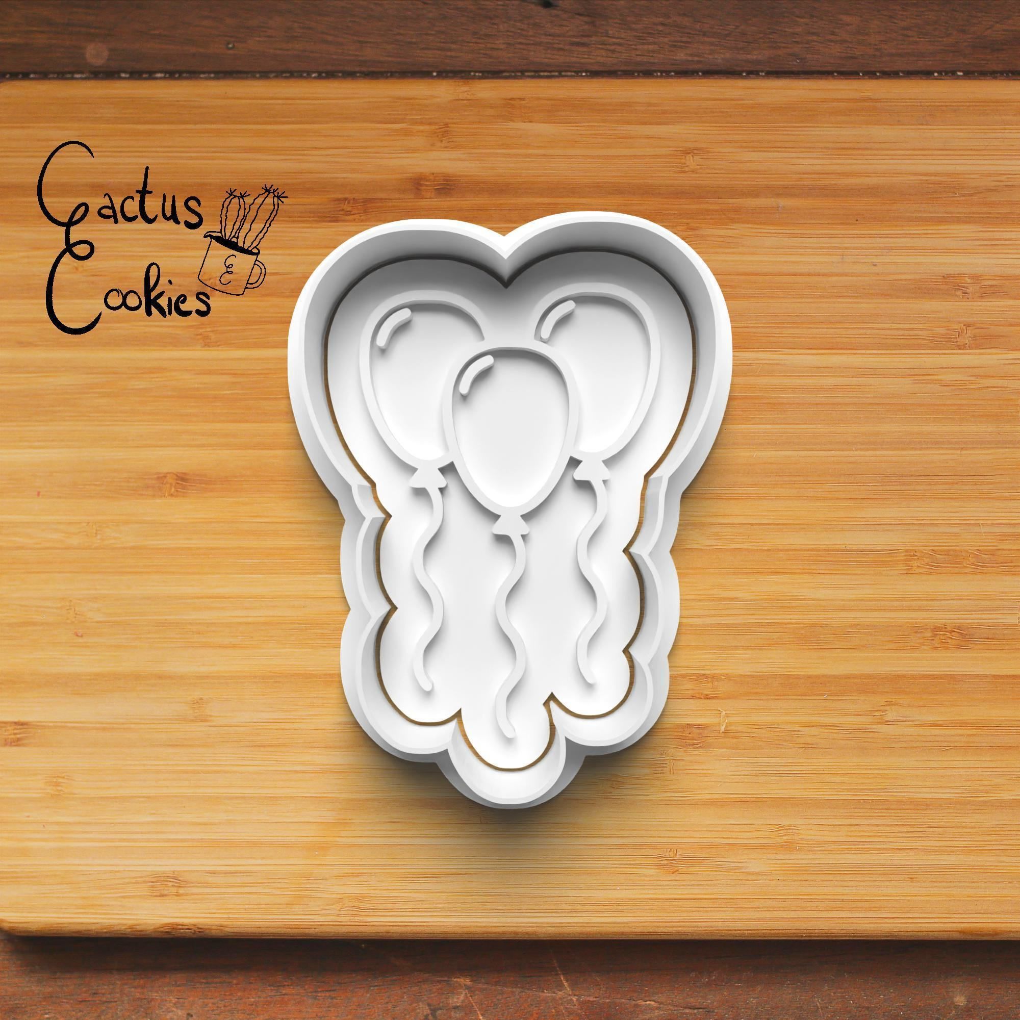 Birthday Cookie Cutter Stl File for 3d Printer 0421 3D print model_5