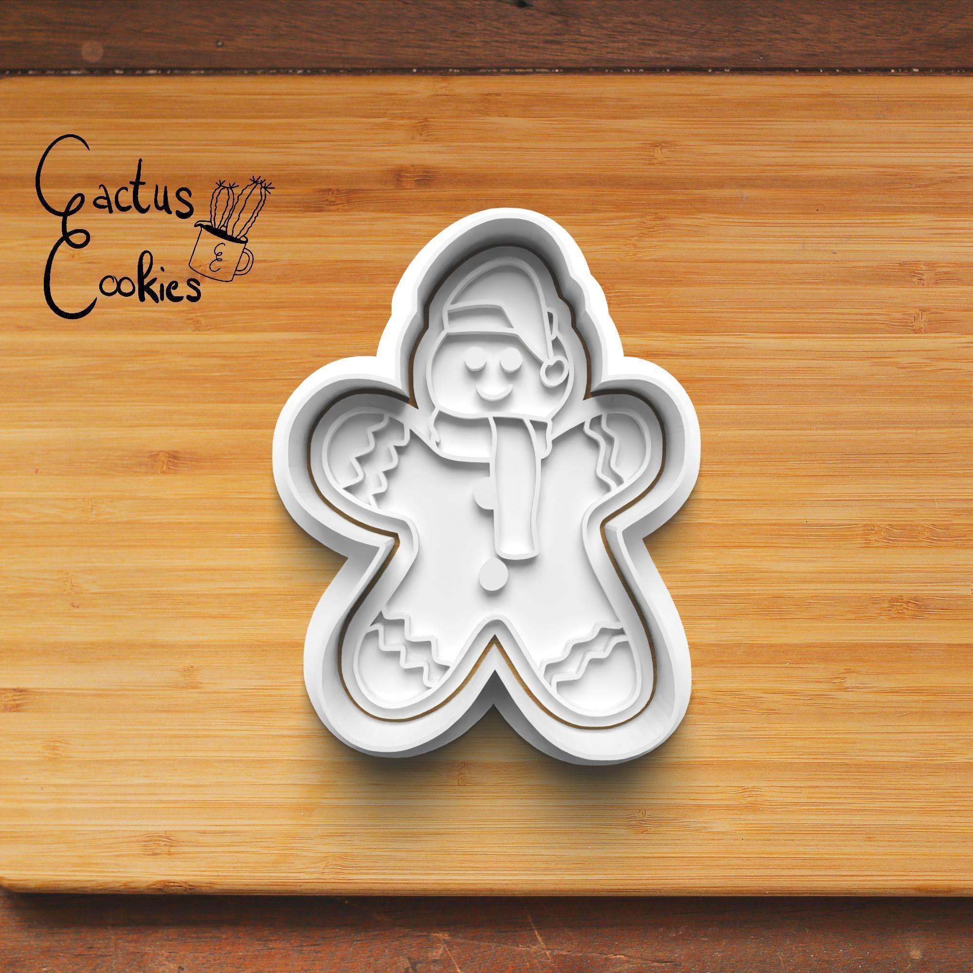 Christmas Cookie Cutter Stl File for 3d Printer 0006 3D print model_5