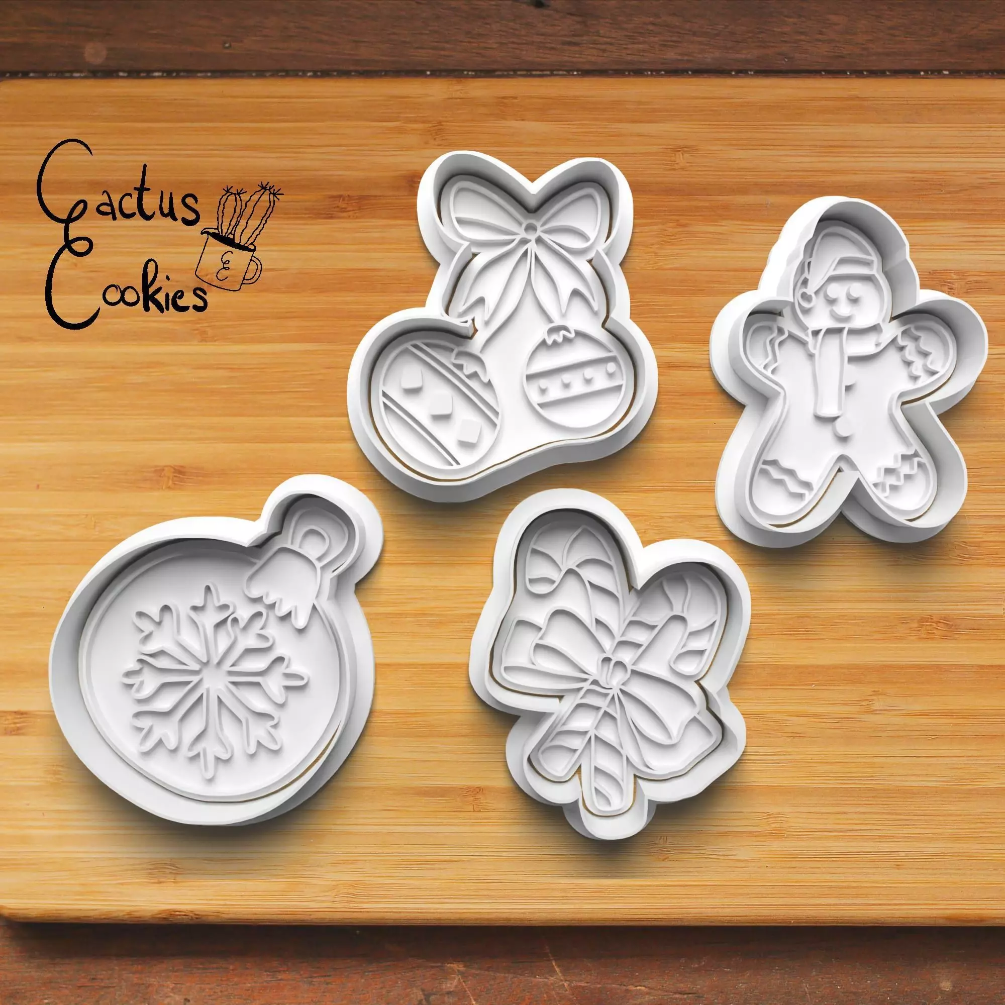 Christmas Cookie Cutter Stl File for 3d Printer 0006 3D print model_0