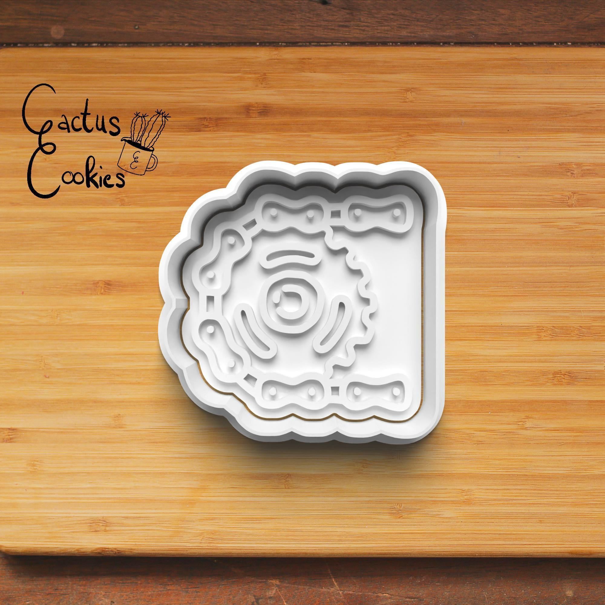 Bicycle Cookie Cutter Stl File for 3d Printer 0375 3D print model_5