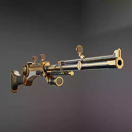 Caitlyn hextech rifle from Arcane